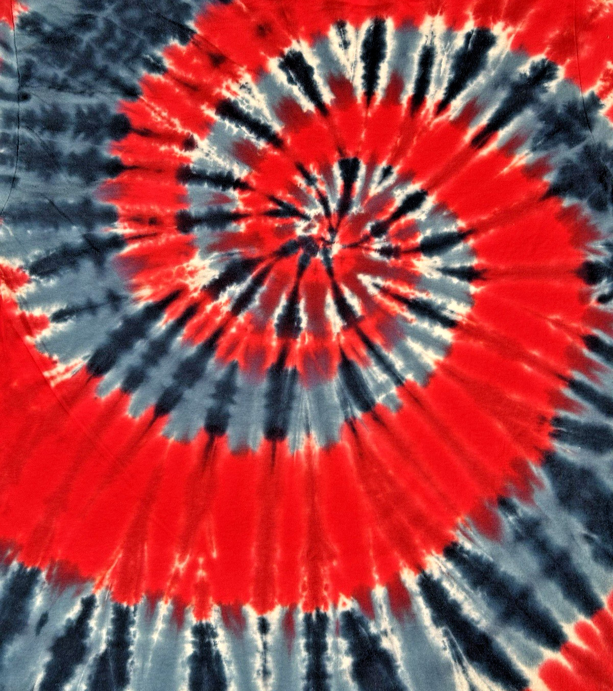 Grateful Dead Spiral Bears Multi Color Tie-Dye T-Shirt Size Large New