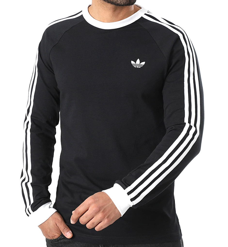 NEW MEN&rsquo;S ADIDAS ORIGINALS CALIFORNIA TREFOIL LONG SLEEVE SHIRT~SIZE 2XL KE3546