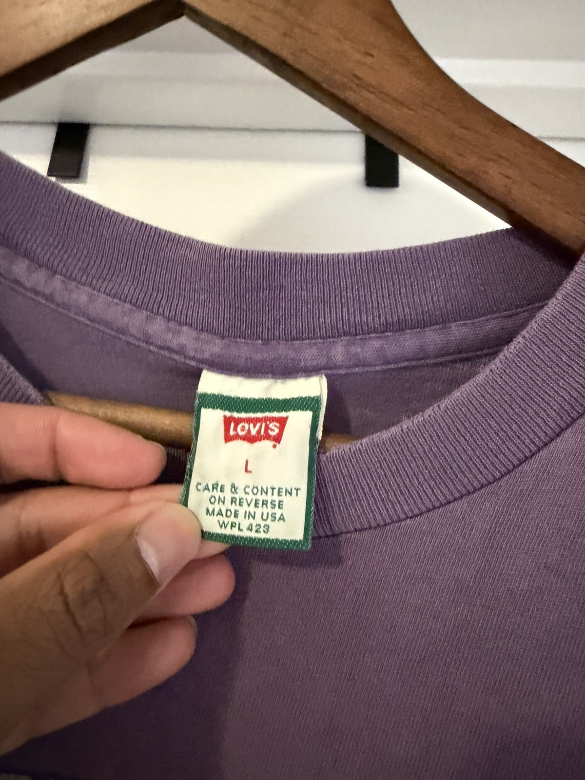 Rare VTG 90s Levi’s T-Shirt Size L Single Stitch USA 1990s