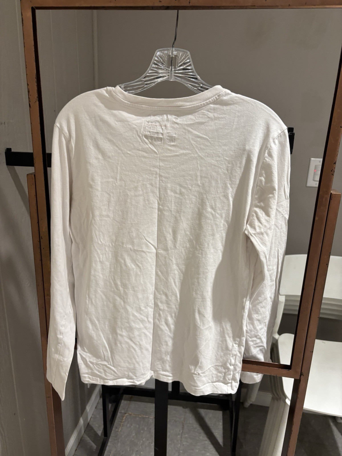 Spyder Brand Men’s Or Boys Long Sleeve T-Shirt Size Adult Medium Cotton EUC