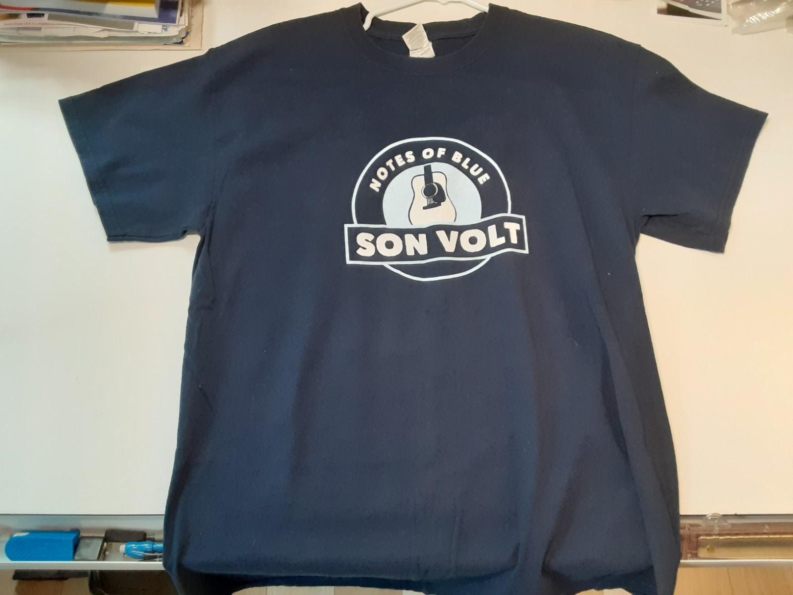 Son Volt Notes of Blue Large T-Shirt