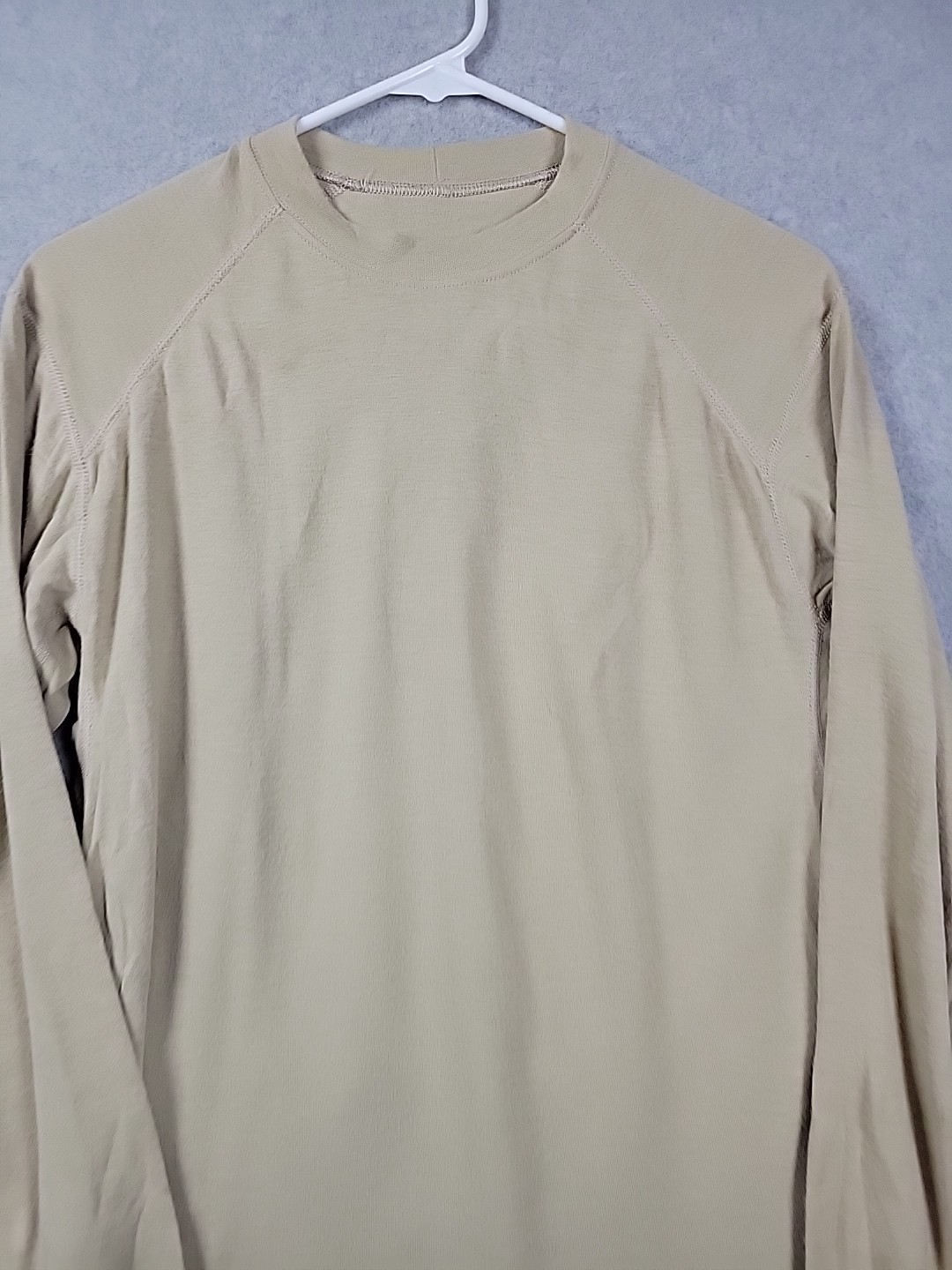 XGO Flame Retardant Desert Sand Long Sleeve Crewneck Tee Shirt Men&rsquo;s Medium