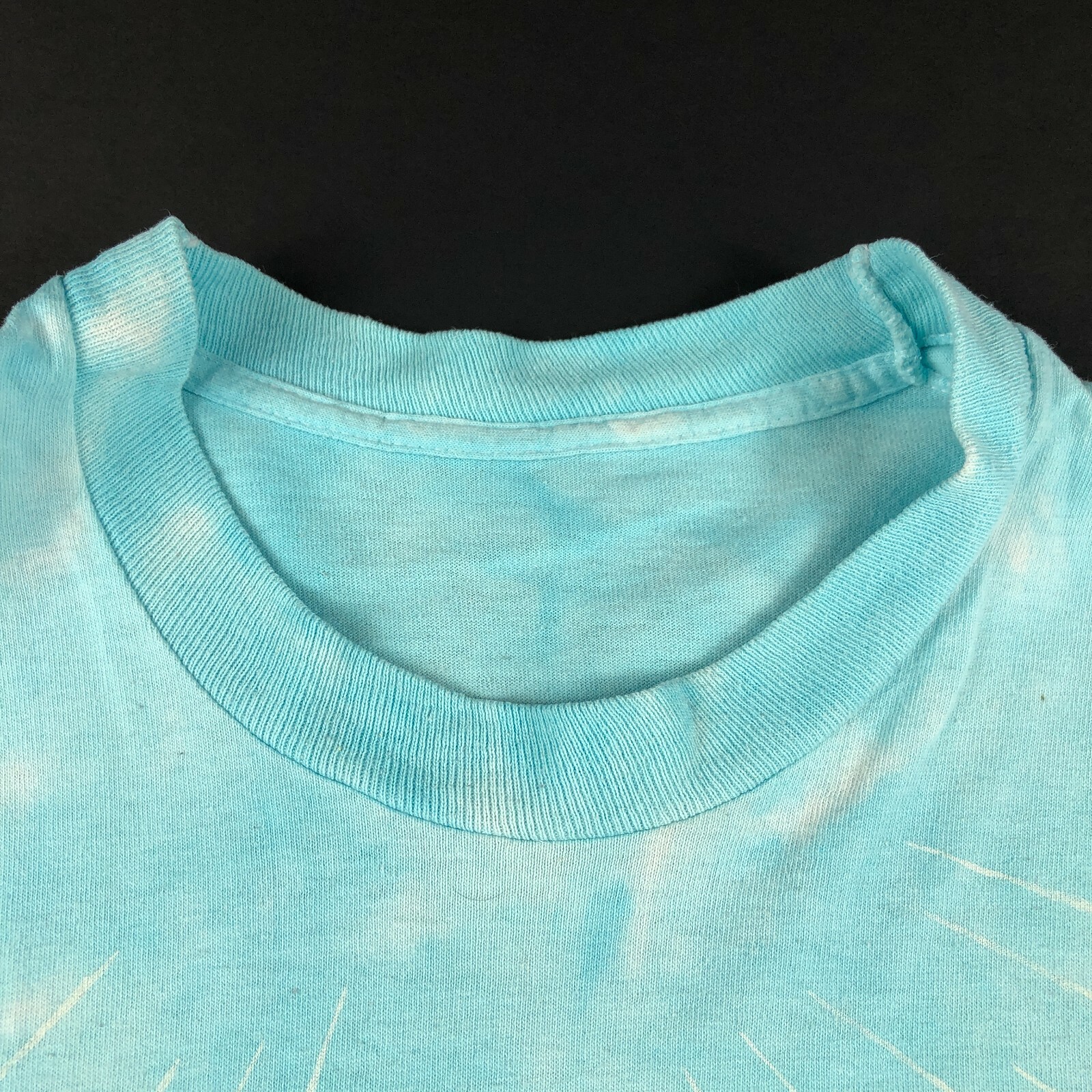 Vintage 90&rsquo;s Liquid Blue Shirt Men&rsquo;s Medium Aquatic AOP John Connell Half Baked