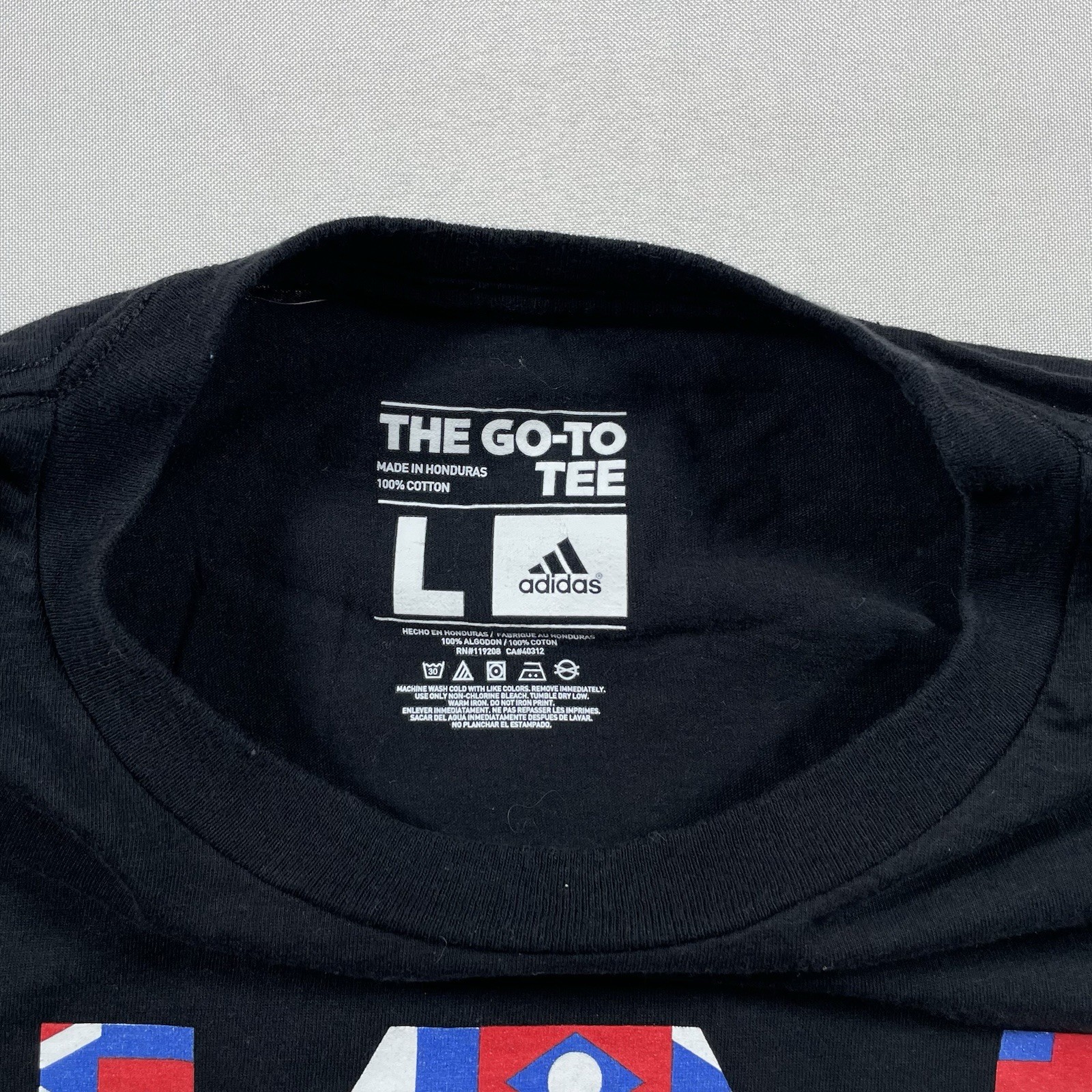 Adidas The Go-To Tee Shirt FIFA Soccer Football USA 100% Cotton Large