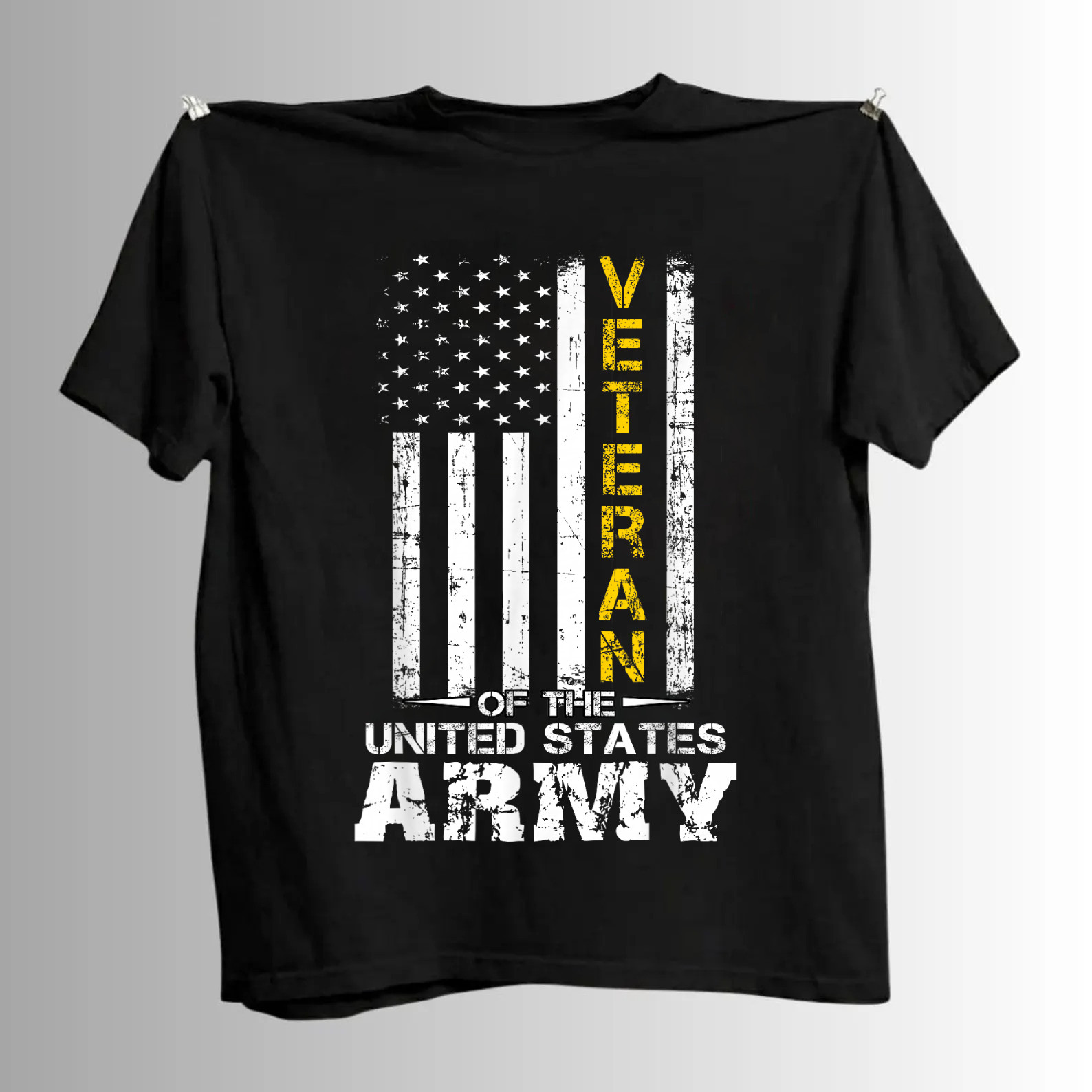 Veteran of United States US Army Veteran Gold T-Shirt