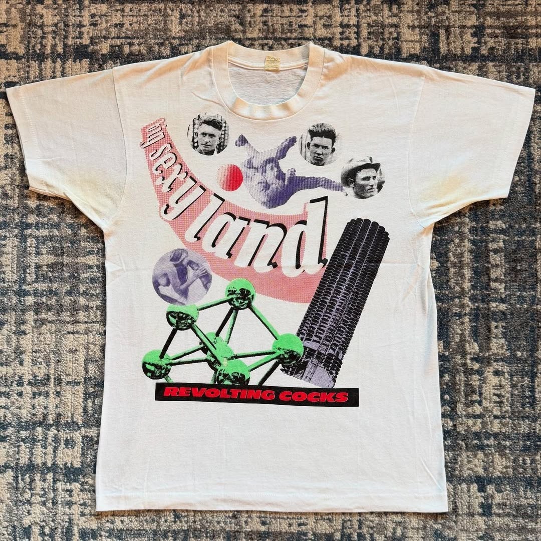 1986 REVOLTING COCKS BIG SEXY LAND Vintage T-Shirt Reprint