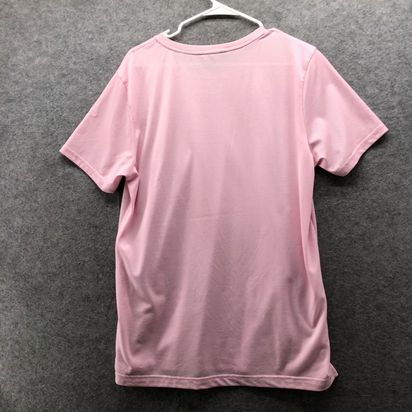 Brooks Brothers Supima Cotton Performance T Shirt Mens L Pink Short Sleeve