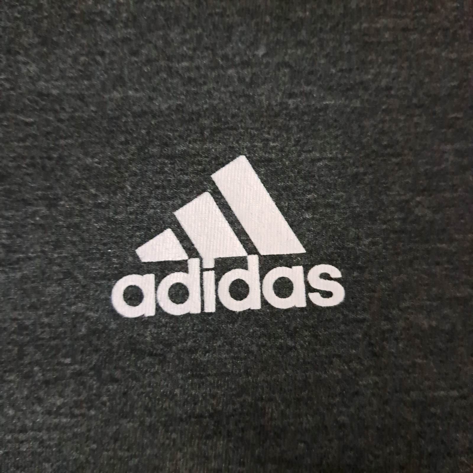 Adidas Golf T-Shirt Men Large Dark Gray Logo Tee NWT
