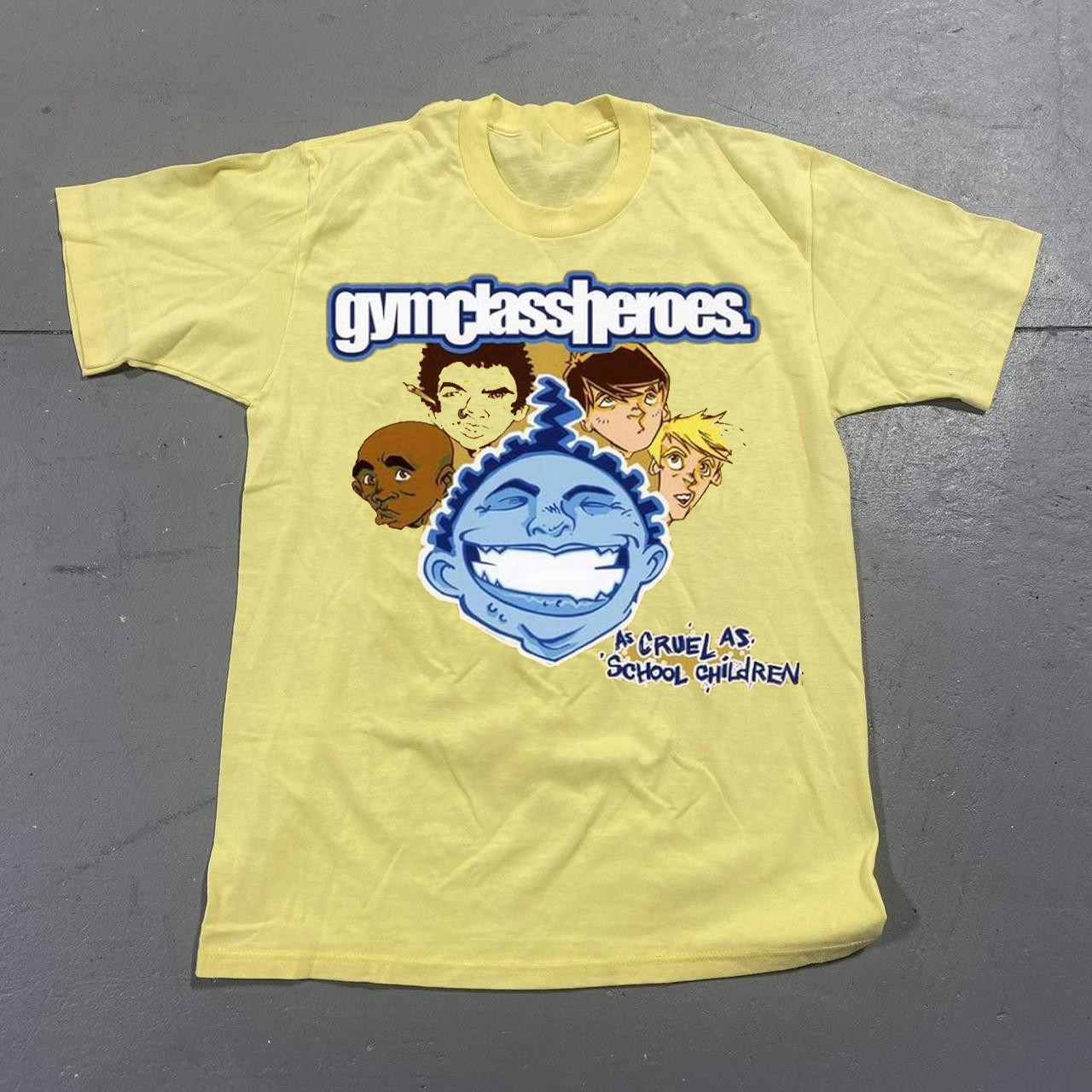 Gym Class Heroes Yellow T Shirt Size S-5XL Go147