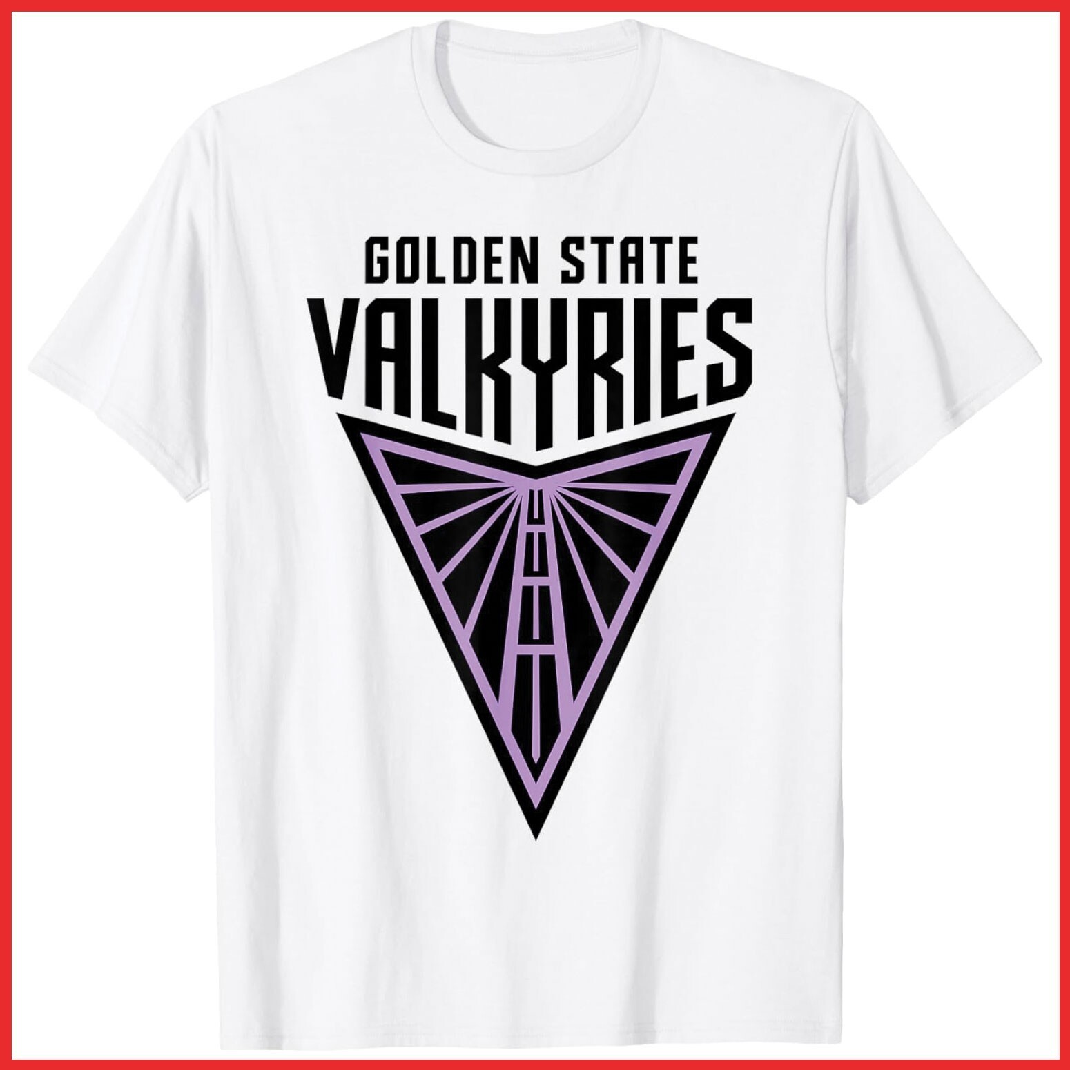 WNBA Golden State Valkyries White Cotton T-Shirt S-5XL