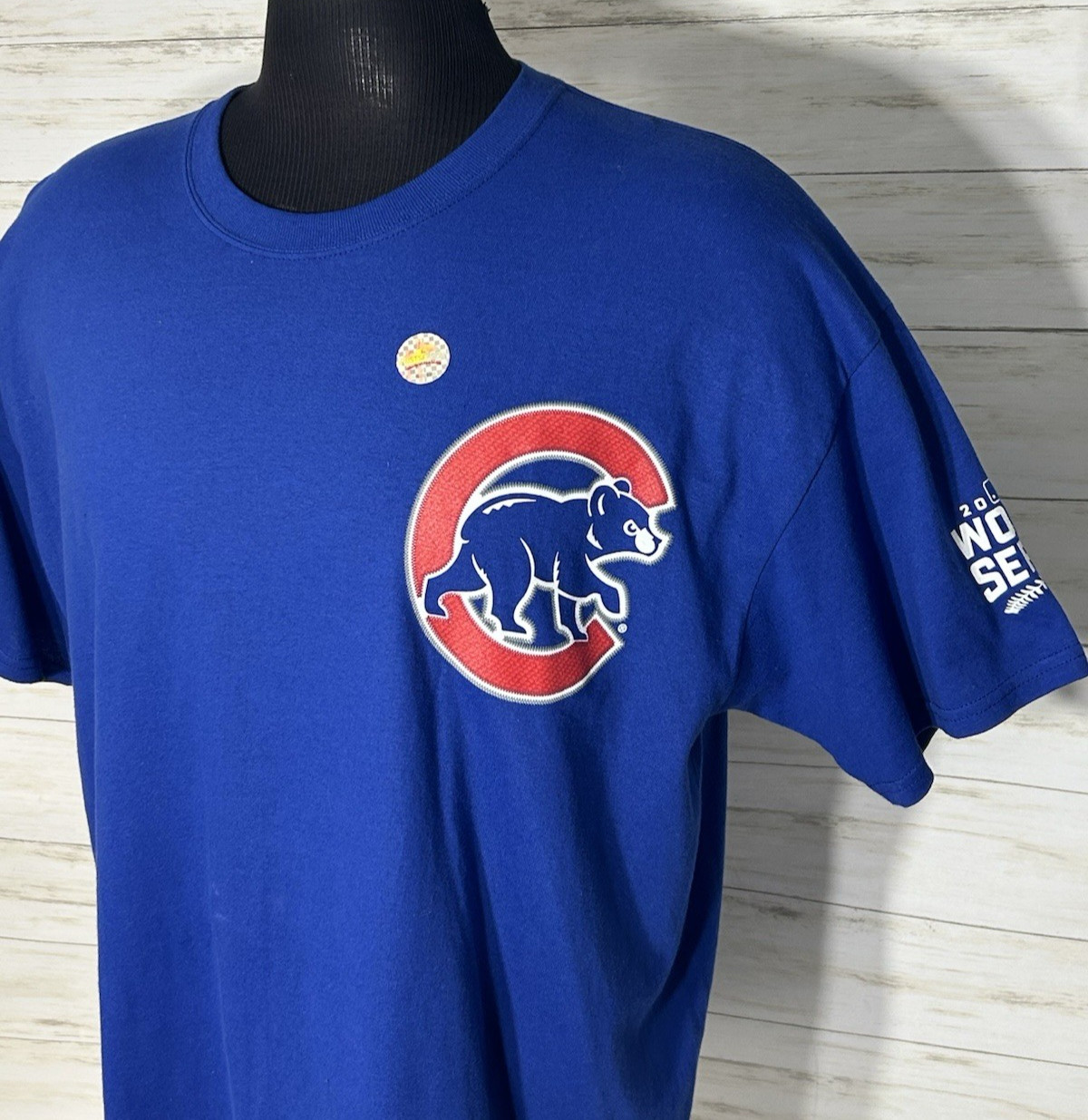 NEW! Majestic Chicago Cubs Kris Bryant 17 JERSEY T-Shirt Men XL MLB Baseball