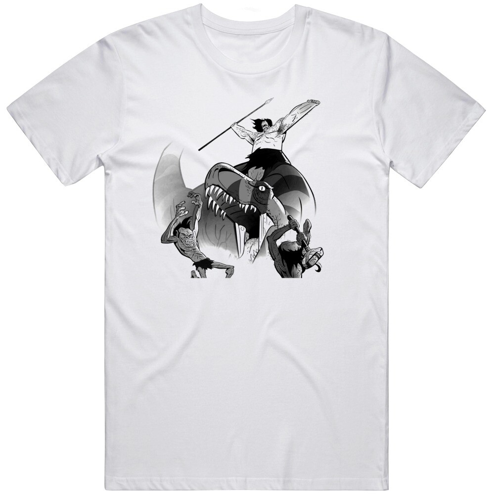 Genndy Tartakovsky Primal Spear and Fang v2 T Shirt