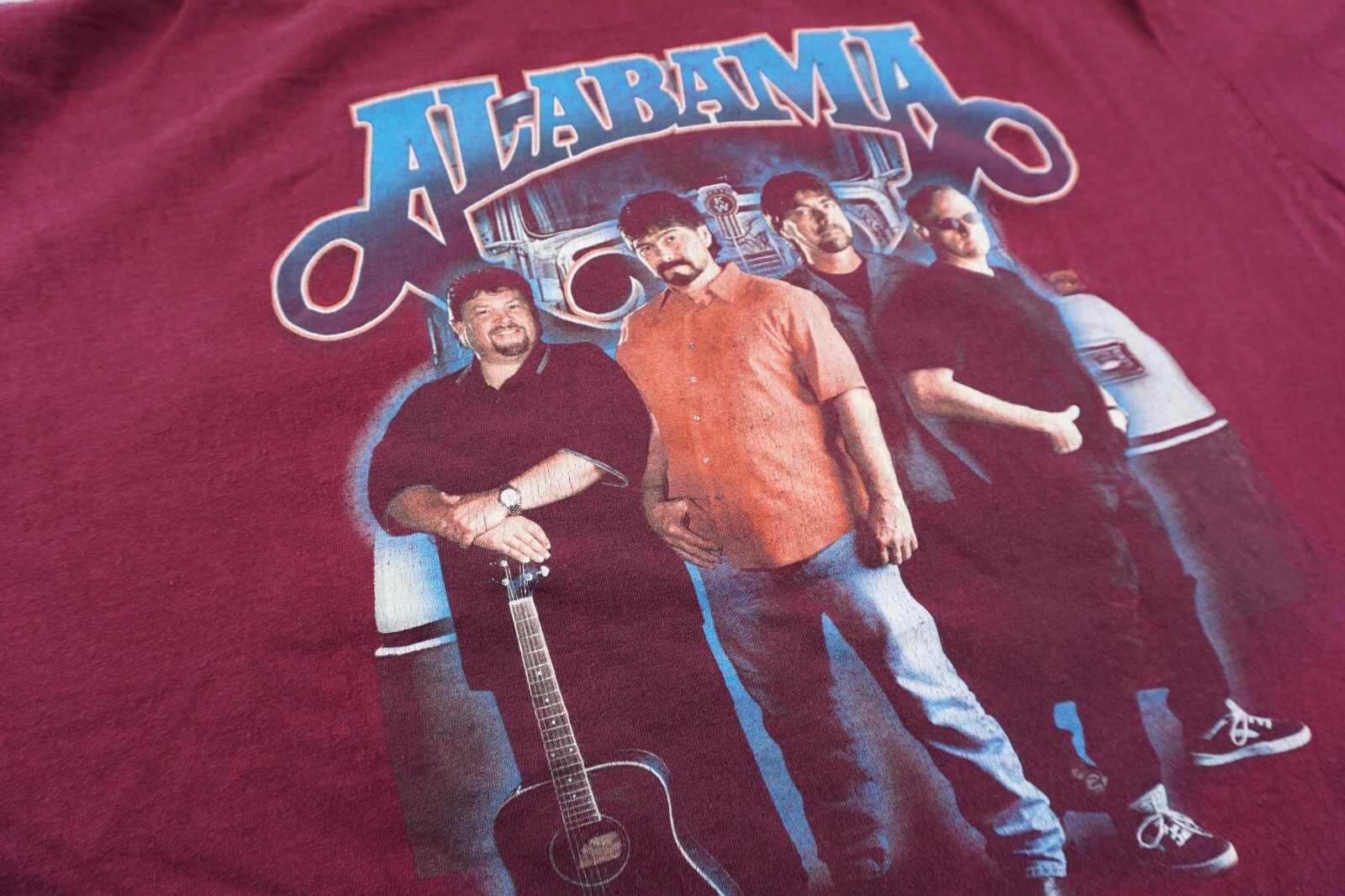 Alabama Tour Shirt Adult XXL 2002 Red Short Sleeve Pocket