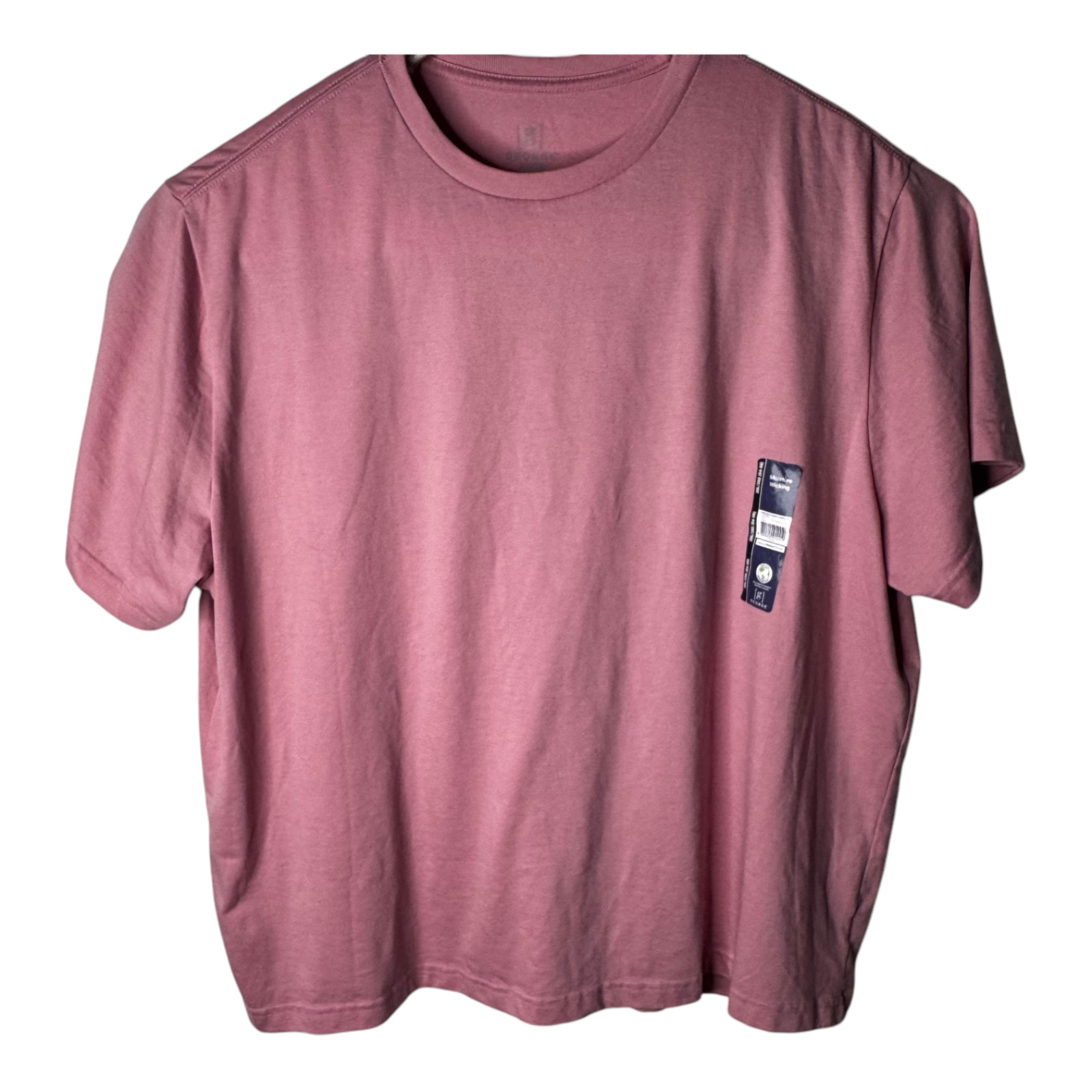 George Pink Short Sleeve Crew Neck Tee Size 3XL (54/56) Moisture Wicking