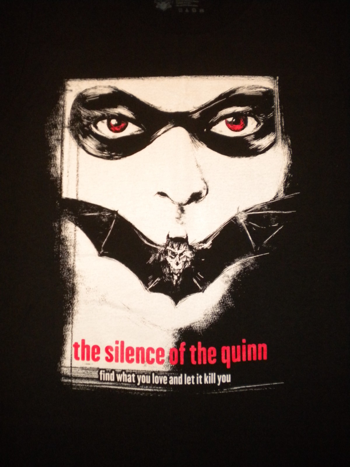 HARLEY QUINN Silence of the Lambs Spoof T-SHIRT DC Comic Book Art Hannibal NEW