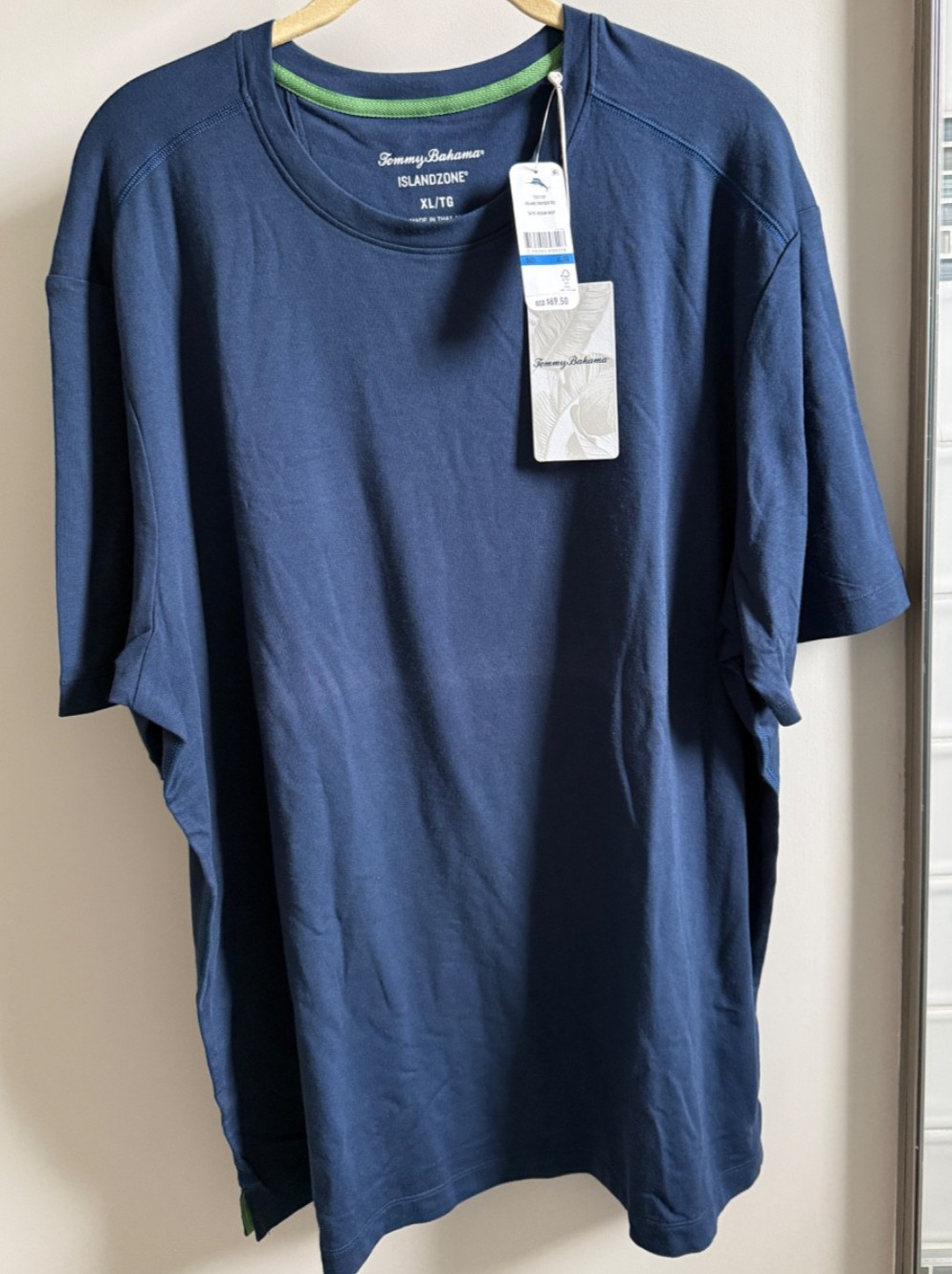 Tommy Bahama Men&rsquo;s T221157 Island Cruiser IslandZone Tee OCEAN DEEP – XL