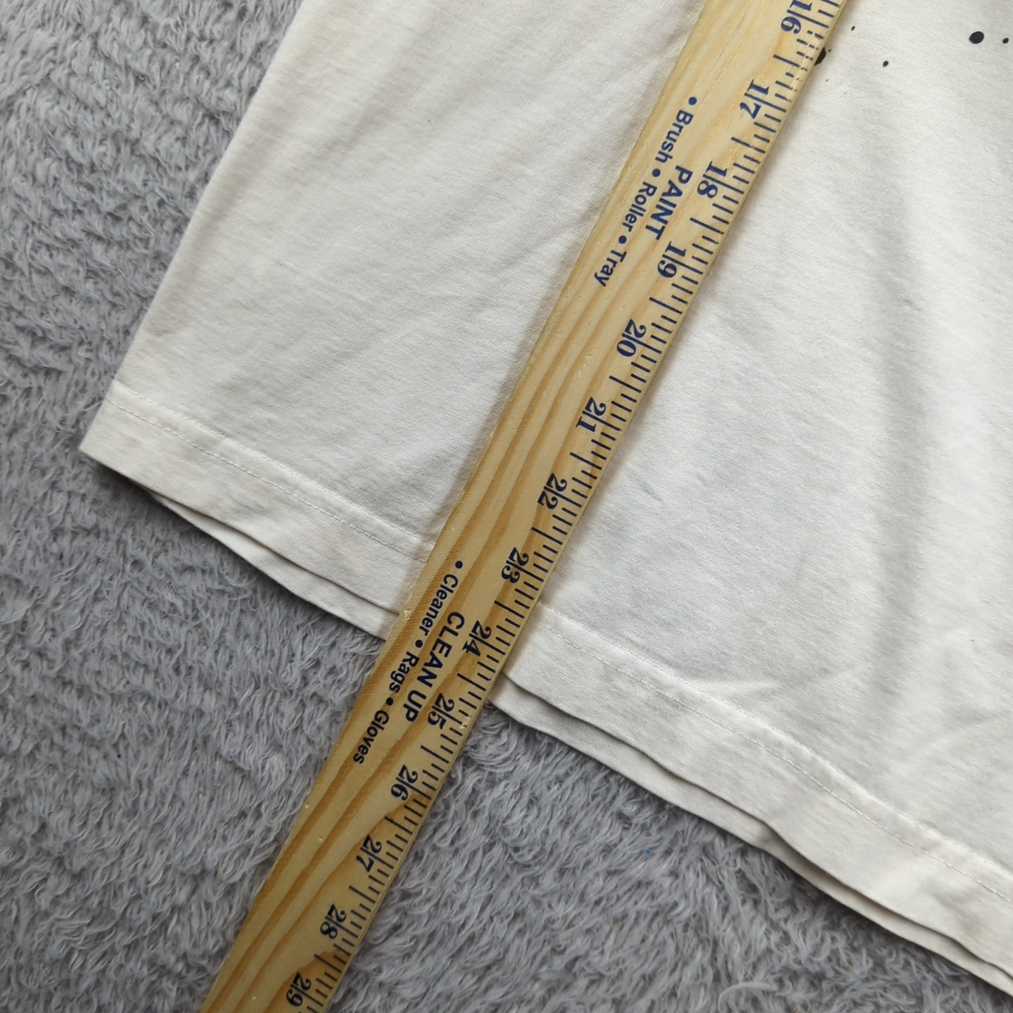 Echo Unltd T Shirt Mens Small White Multi Splash Motocross Busy VTG Y2K Raw