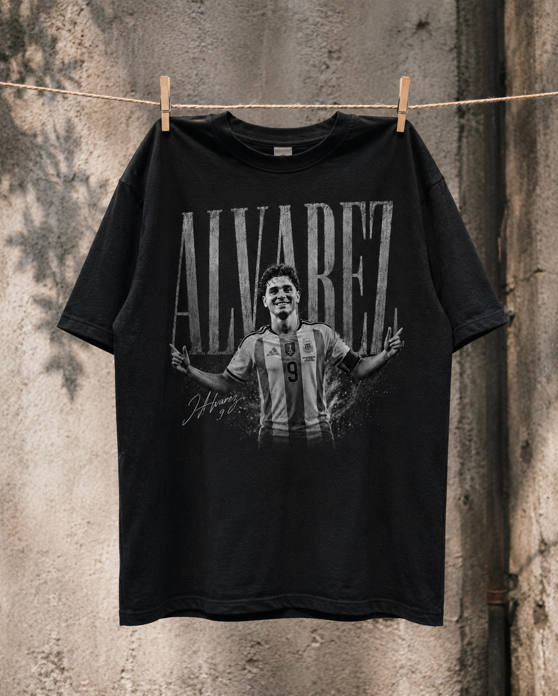 Julian Alvarez Shirt, Vintage Football Fan T Shirt, World cup 2026 Graphic Tee