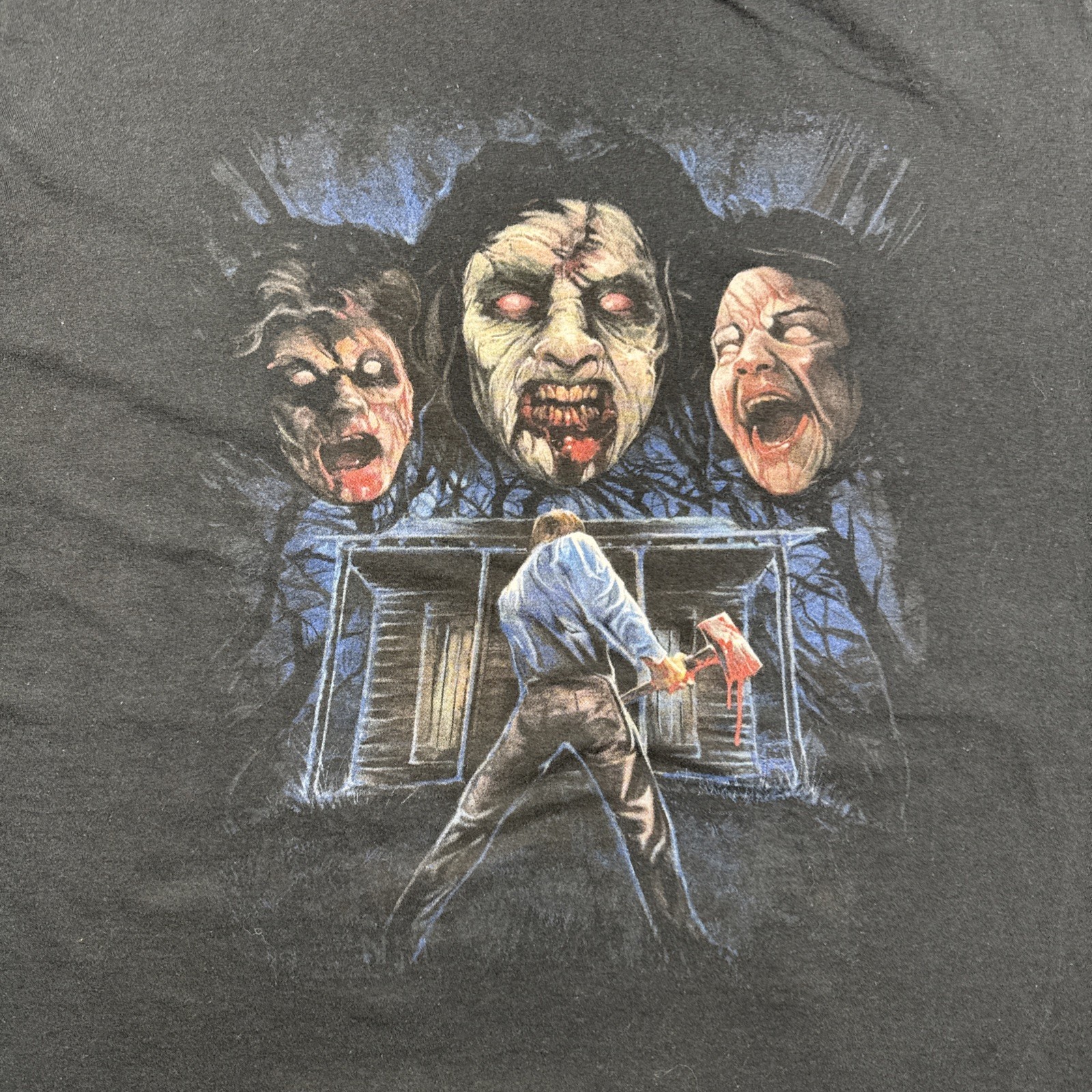 Evil Dead T-Shirt Fright Rags Horror Movie Tee Version V7 Size XL