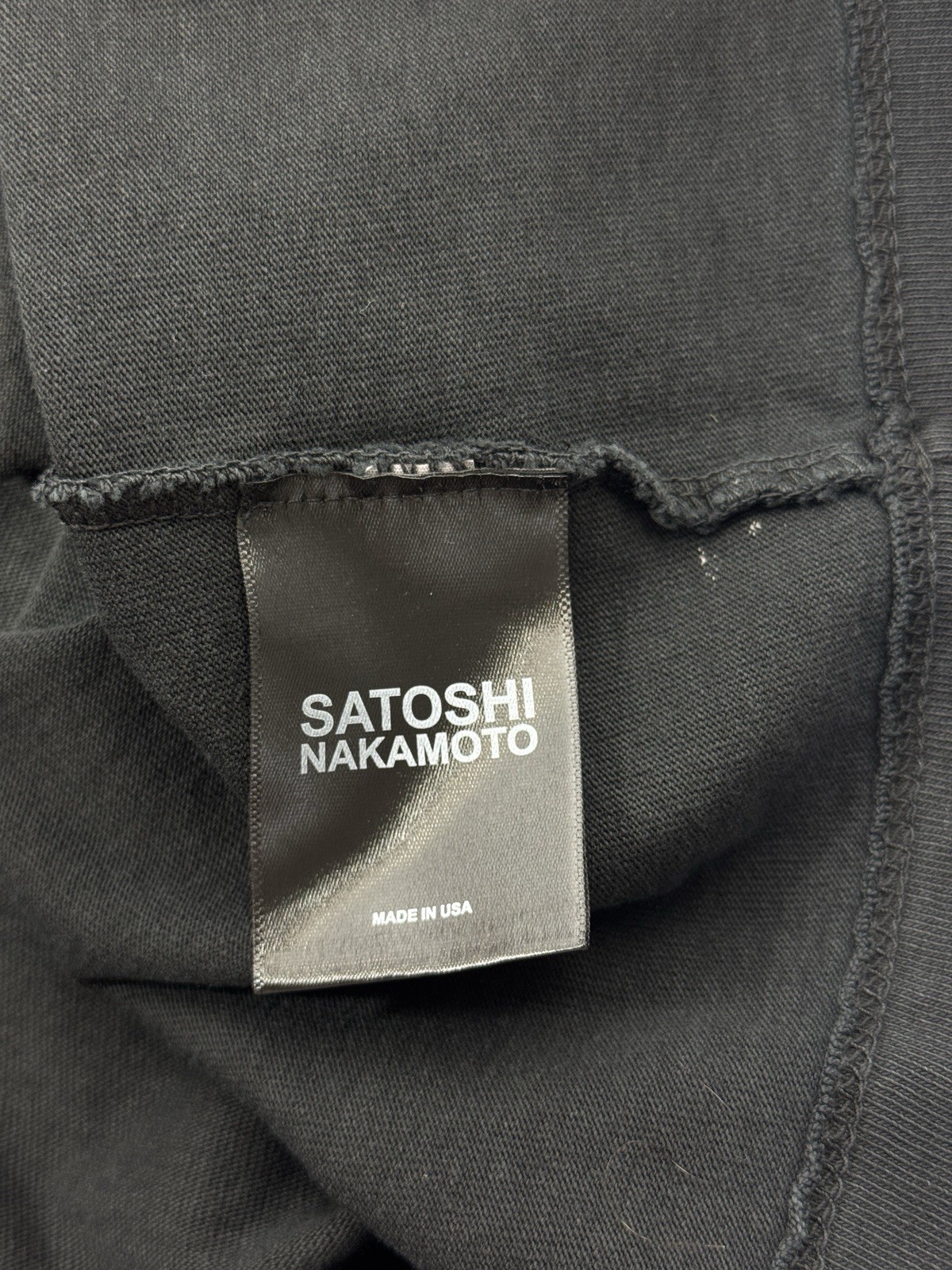 Satoshi Nakamoto – Don’T Forget To Smile Oversized T-Shirt Size: S Fits M/L