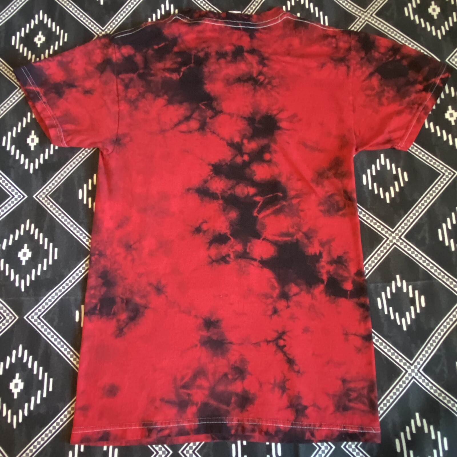 GREEN DAY American Idiot Punk/Alt-Rock Tie-Dyed T-Shirt. XS (NV) Pre-owned