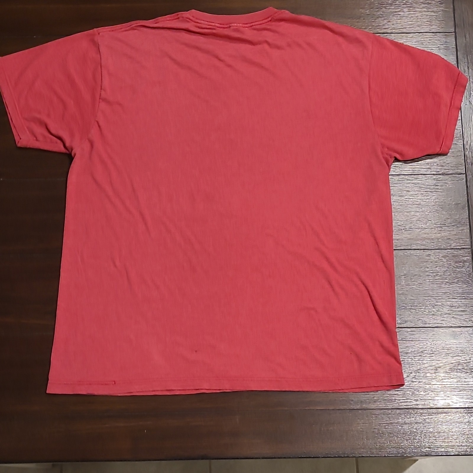 Hurley Graphic T-Shirt Red Men&rsquo;s Large Short Sleeve Classic Crew Neck