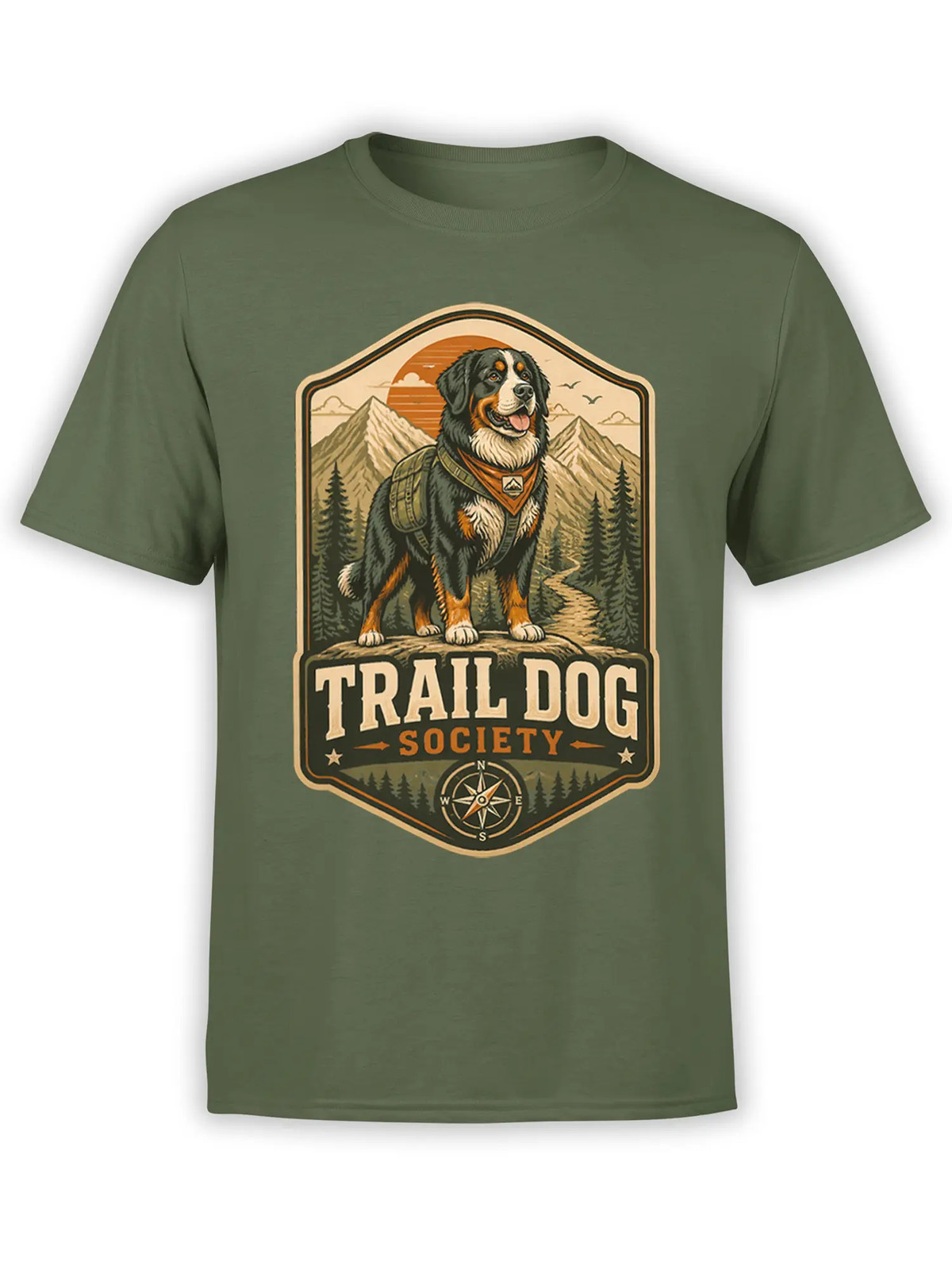 Trail Dog Society Dog T-Shirt | Unisex