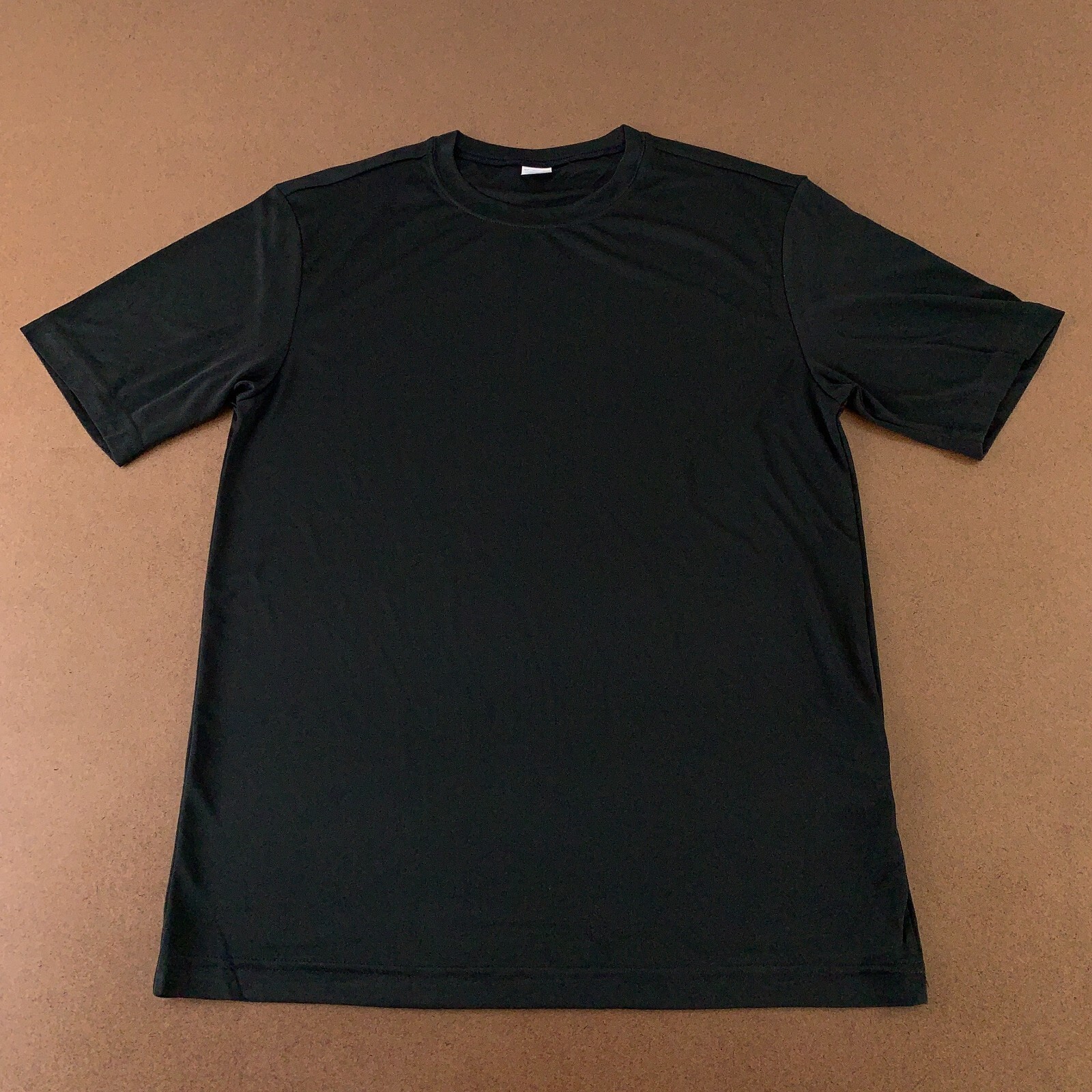 Sport-Tek Men&rsquo;s Size Small Black Short Sleeve PosiCharge Competitor Tee New