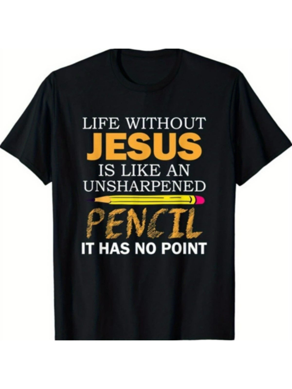 Life Without Jesus Christian Religious Faith T-Shirt
