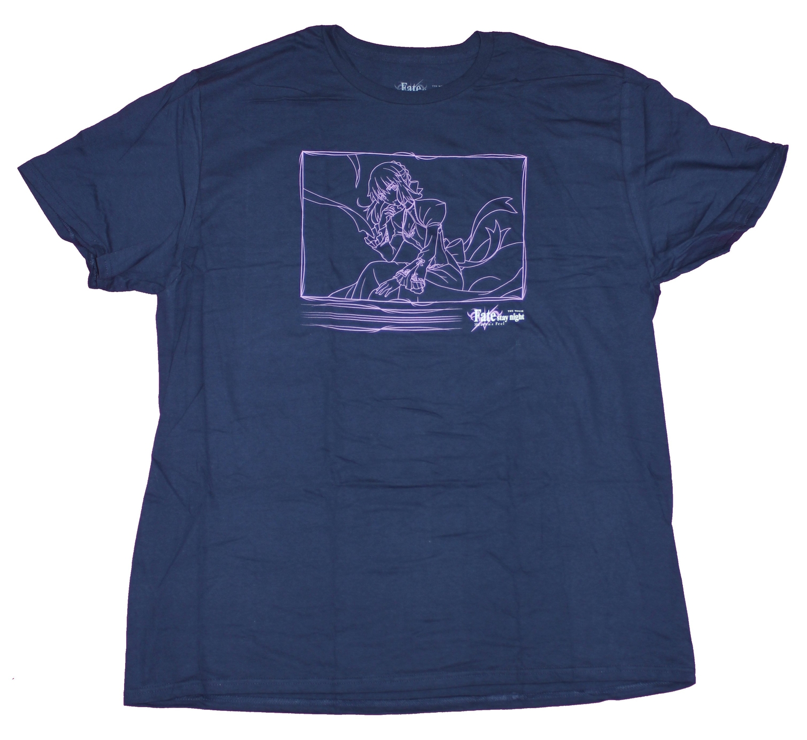 Fate Stay Night Adult New T-Shirt- Line Drawn Pic Heaven&rsquo;s Feel