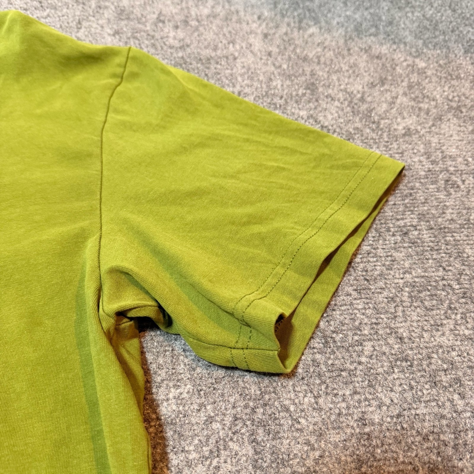 Orvis Shirt Mens Extra Large Green Cotton Tee Short Sleeve Casual