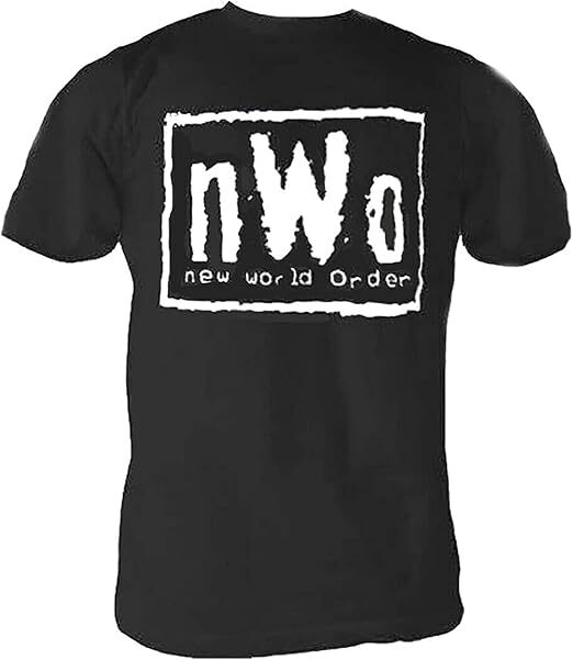 Unisex NWO Wrestling Black Halloween Cosplay Costume T-Shirt