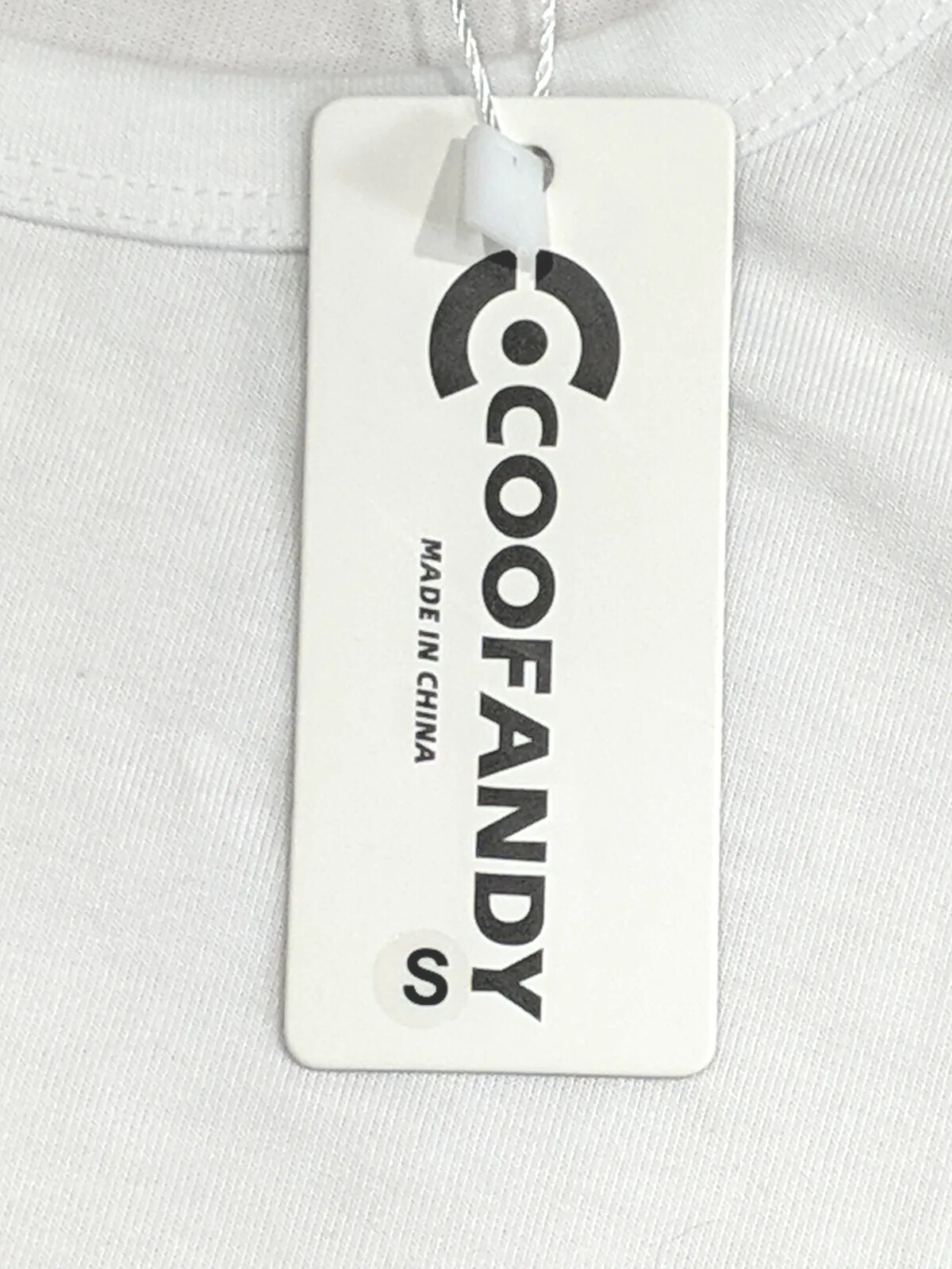 COOFANDY Men&rsquo;s T-Shirt size S White Dri-Fit Comfort Fabric NWT