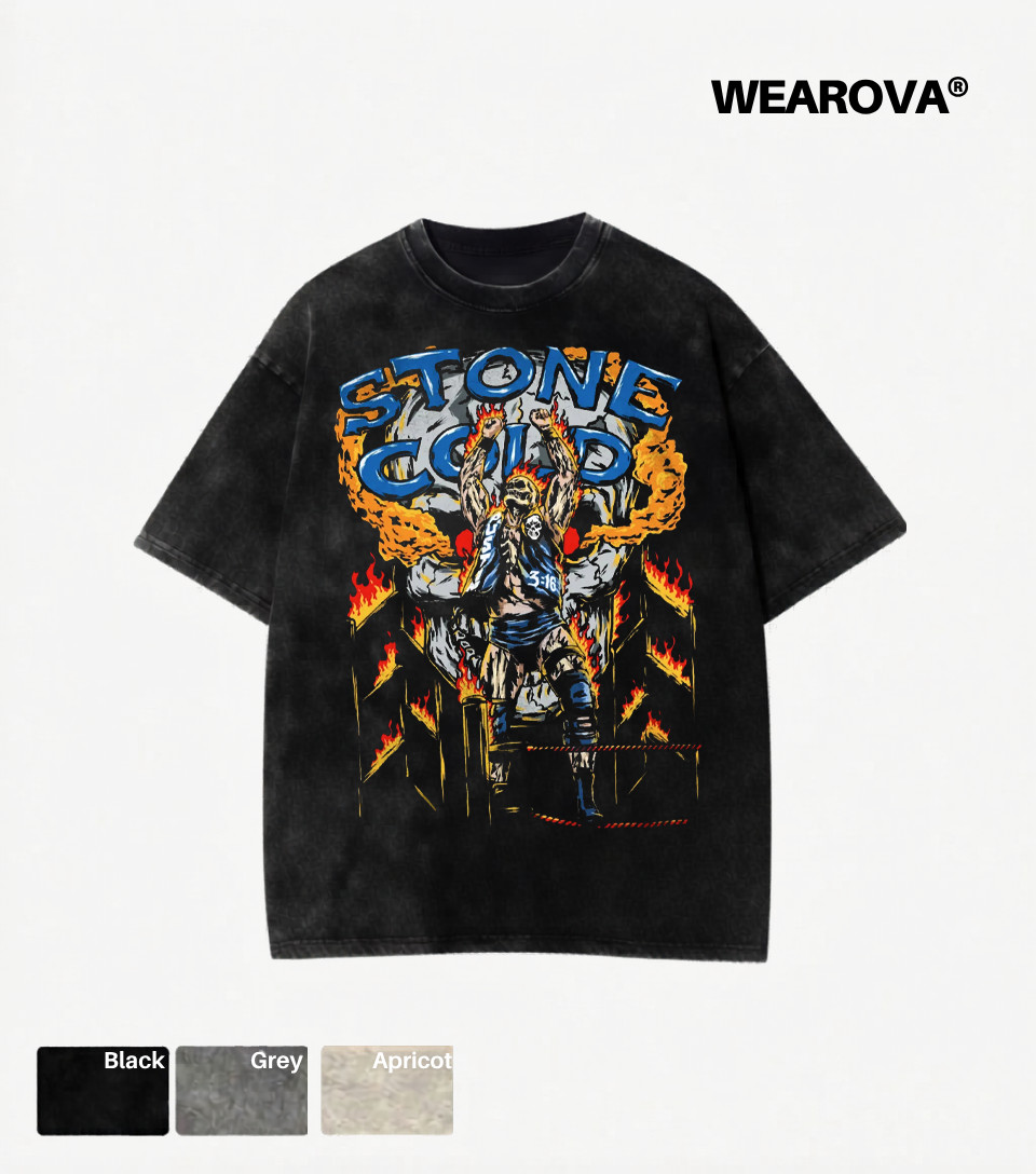 Wearova « Stone Cold » Steve Austin The Texas Rattlesnake Wash WWE T-shirt