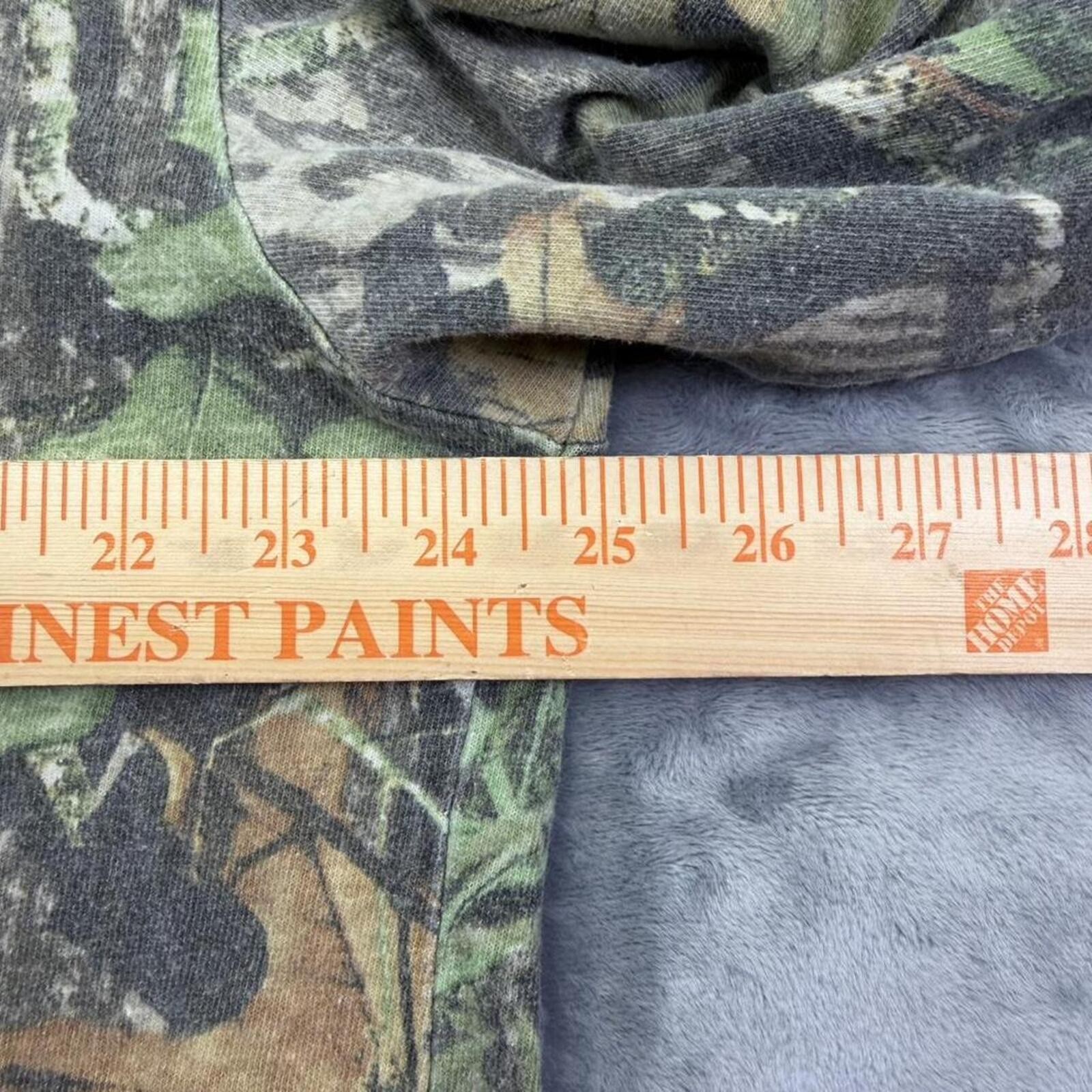 Vintage Mossy Oak Break-Up NWTF Pocket Long Sleeve Camo Tee Large