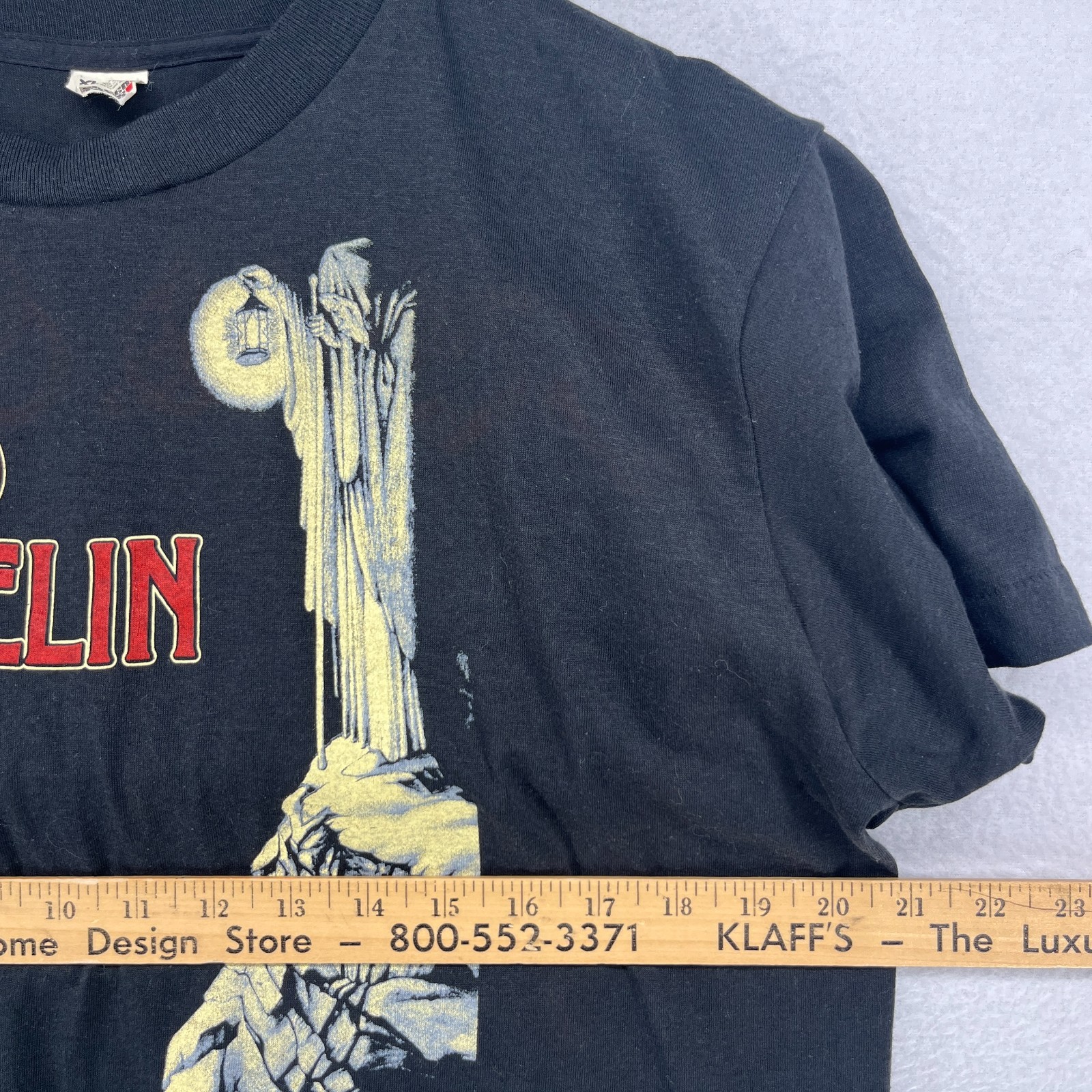 LED ZEPPELIN Shirt Mens XL 1984 Myth Gem ZoSo Screen Stars Single Stitch USA VTG