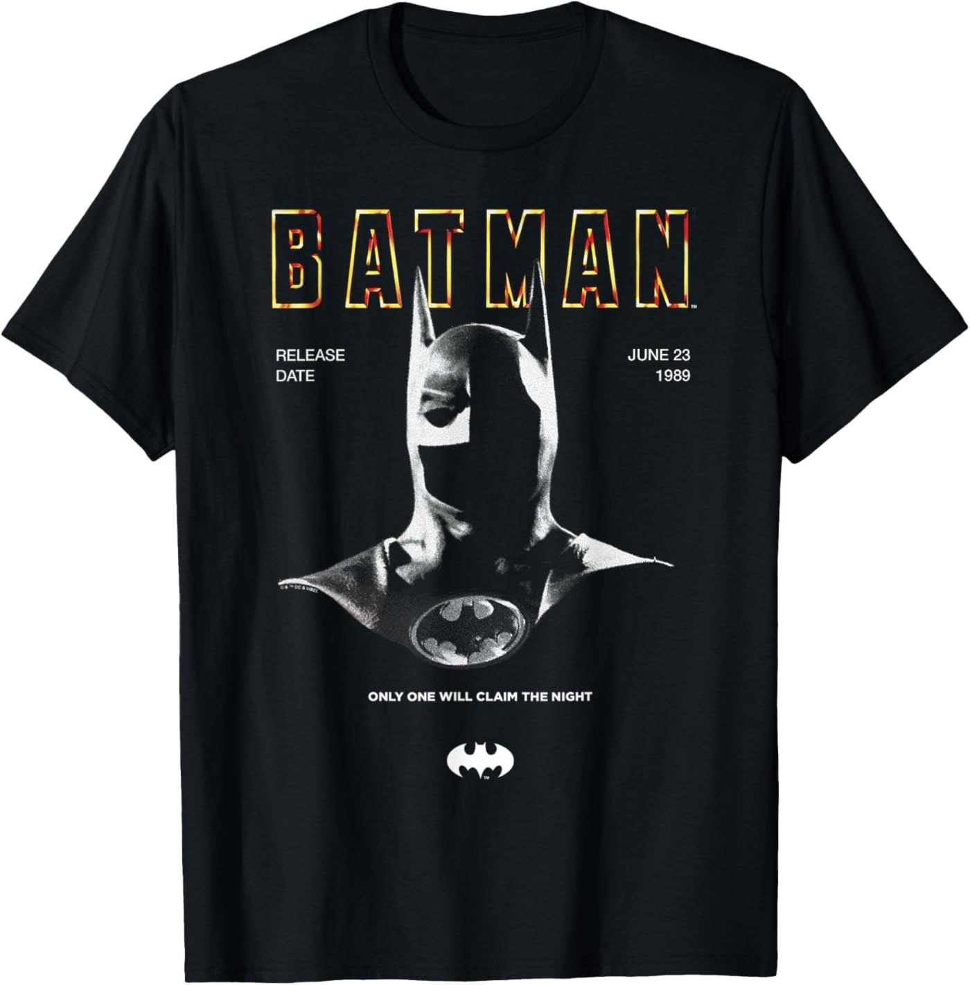 Batman 1989 Cowl 85th Anniversary T-Shirt