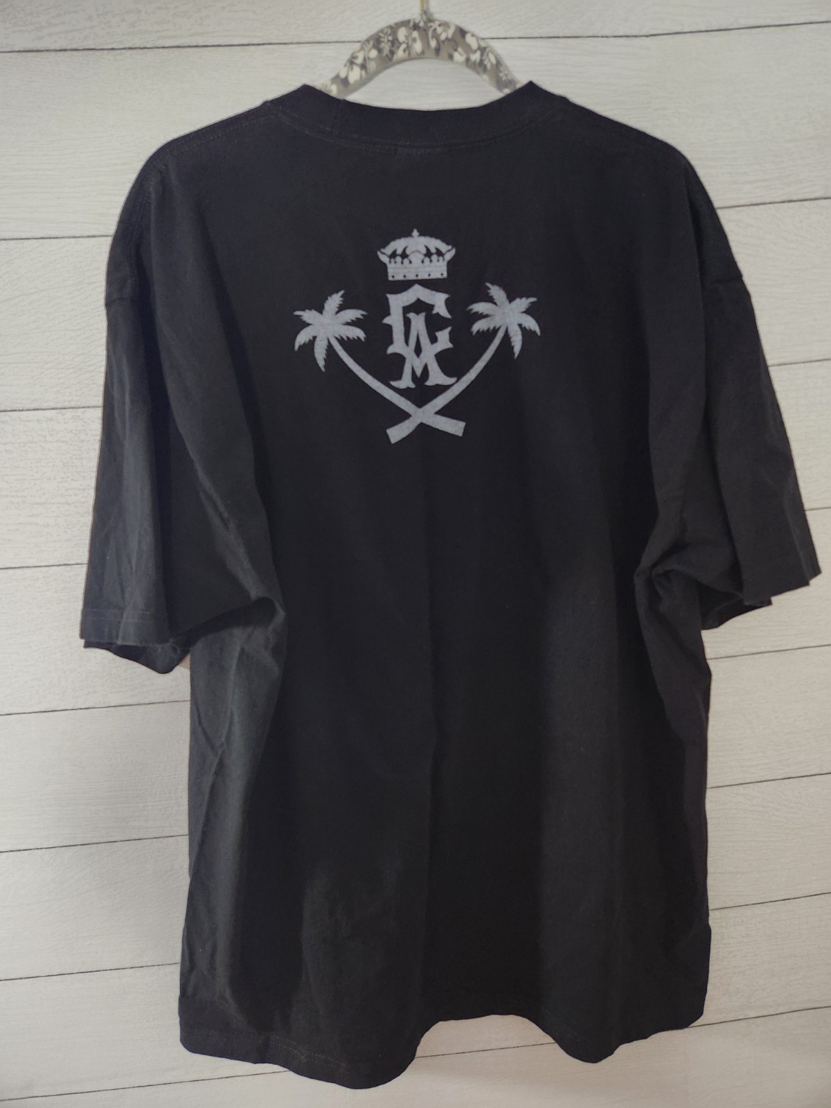 Shakawear T- shirt Mens 2XL Super Max Heavy Black California West Coast Original