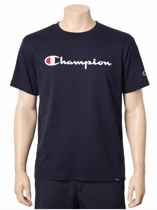 $25 NWT Champion Men&rsquo;s Navy Blue Size Small Classic Jersey T-Shirt