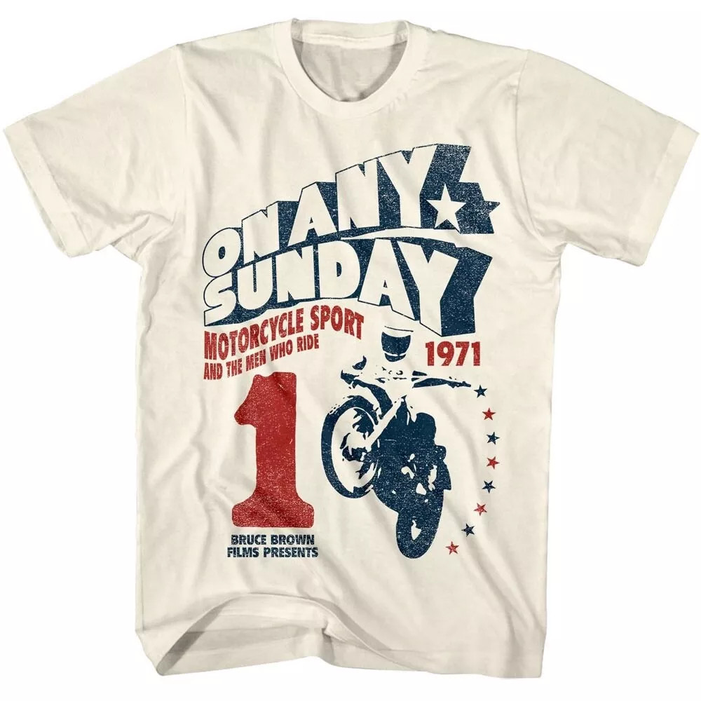 On Any Sunday Motorcycle Sport 1971 Men&rsquo;s T Shirt