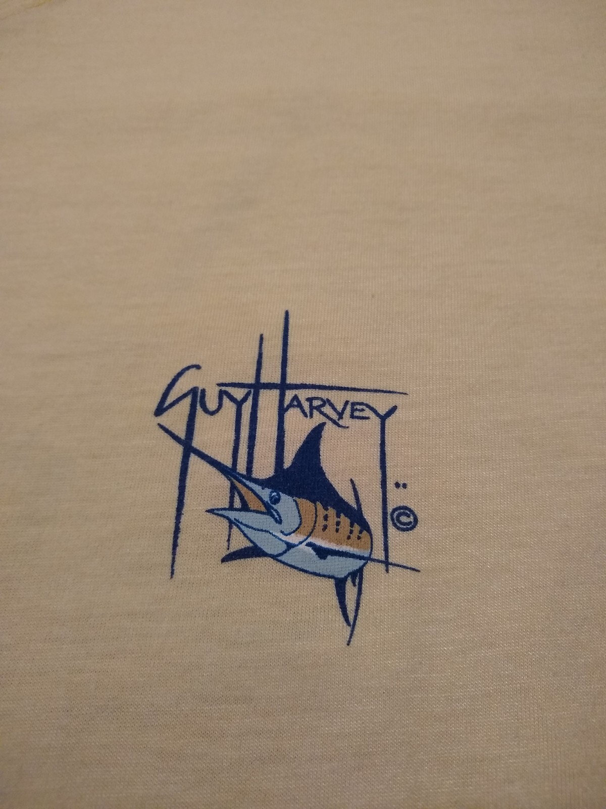 Guy Harvey Shirt AFTCO Bluewater Men&rsquo;s 2XL Long Sleeve Fishing Sailfish Graphic
