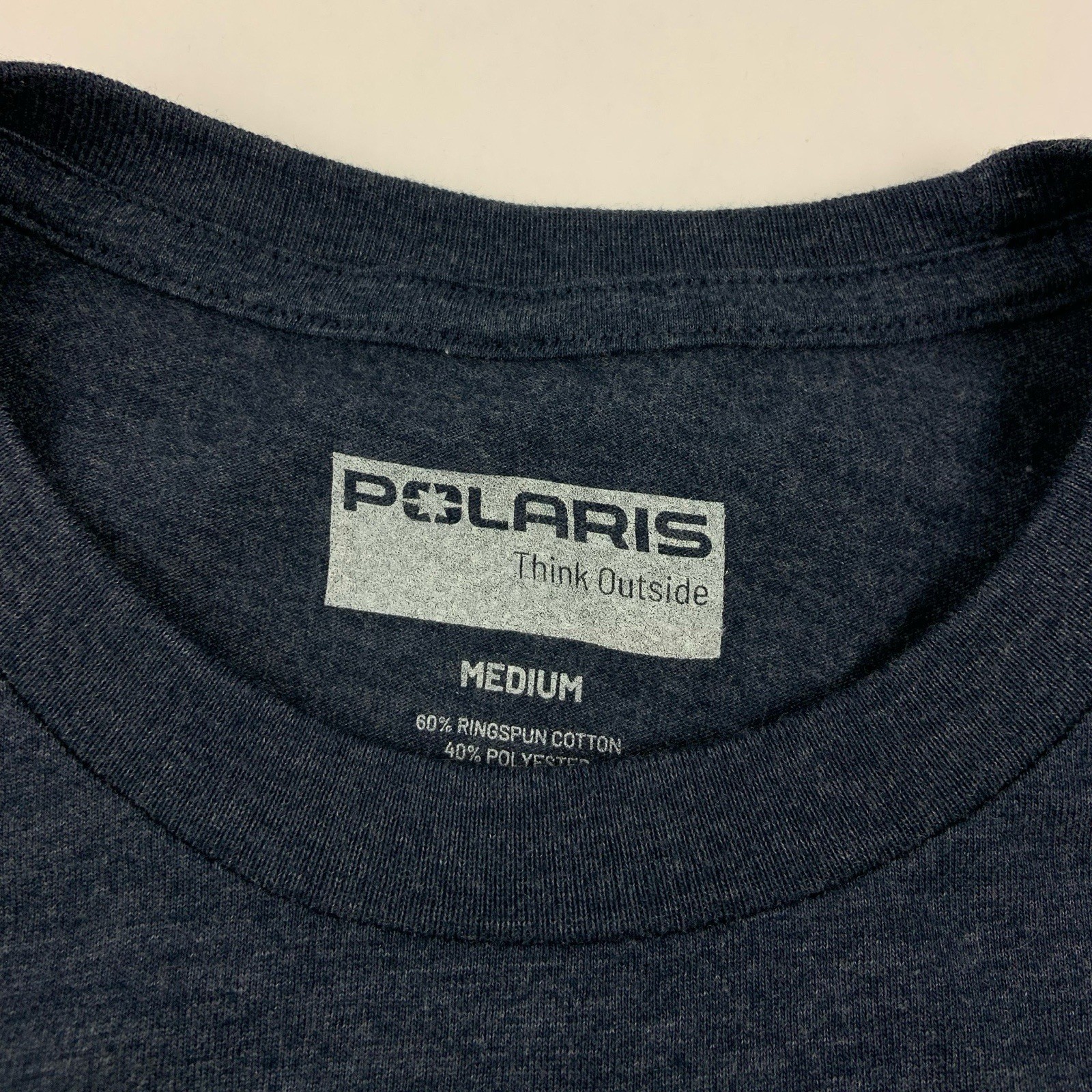 Polaris Quality Snowmobiles Roots T-Shirt Men’s Size M Navy