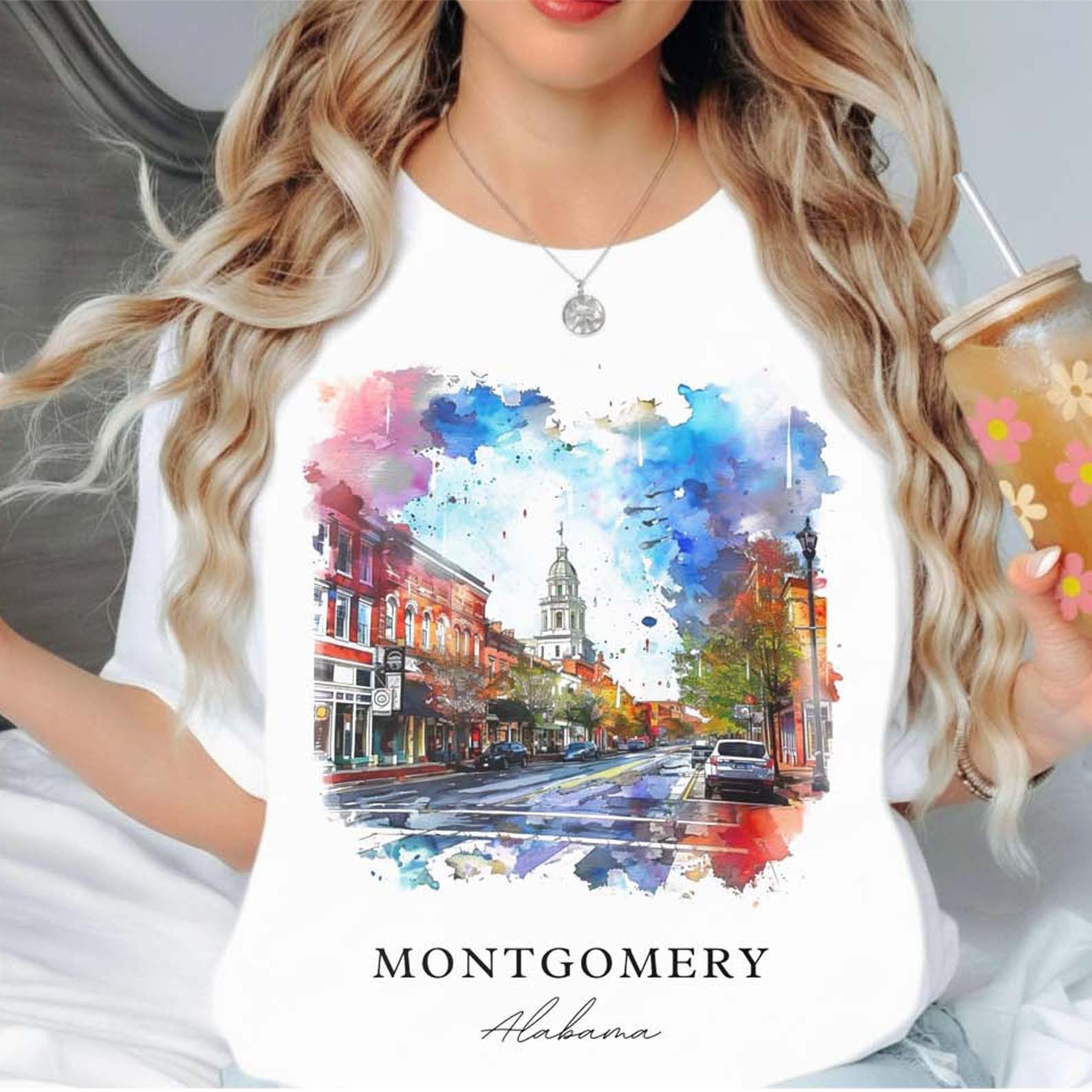 Montgomery Alabama Unisex Shirt Travel Gift Alabama Trip Lover Favorite Tee