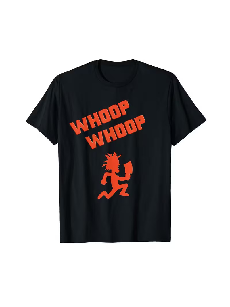 Men&rsquo;s Juggalette ICP Whoop for Man T-Shirt – 220g Heavyweight Pure Cotton, Iconi