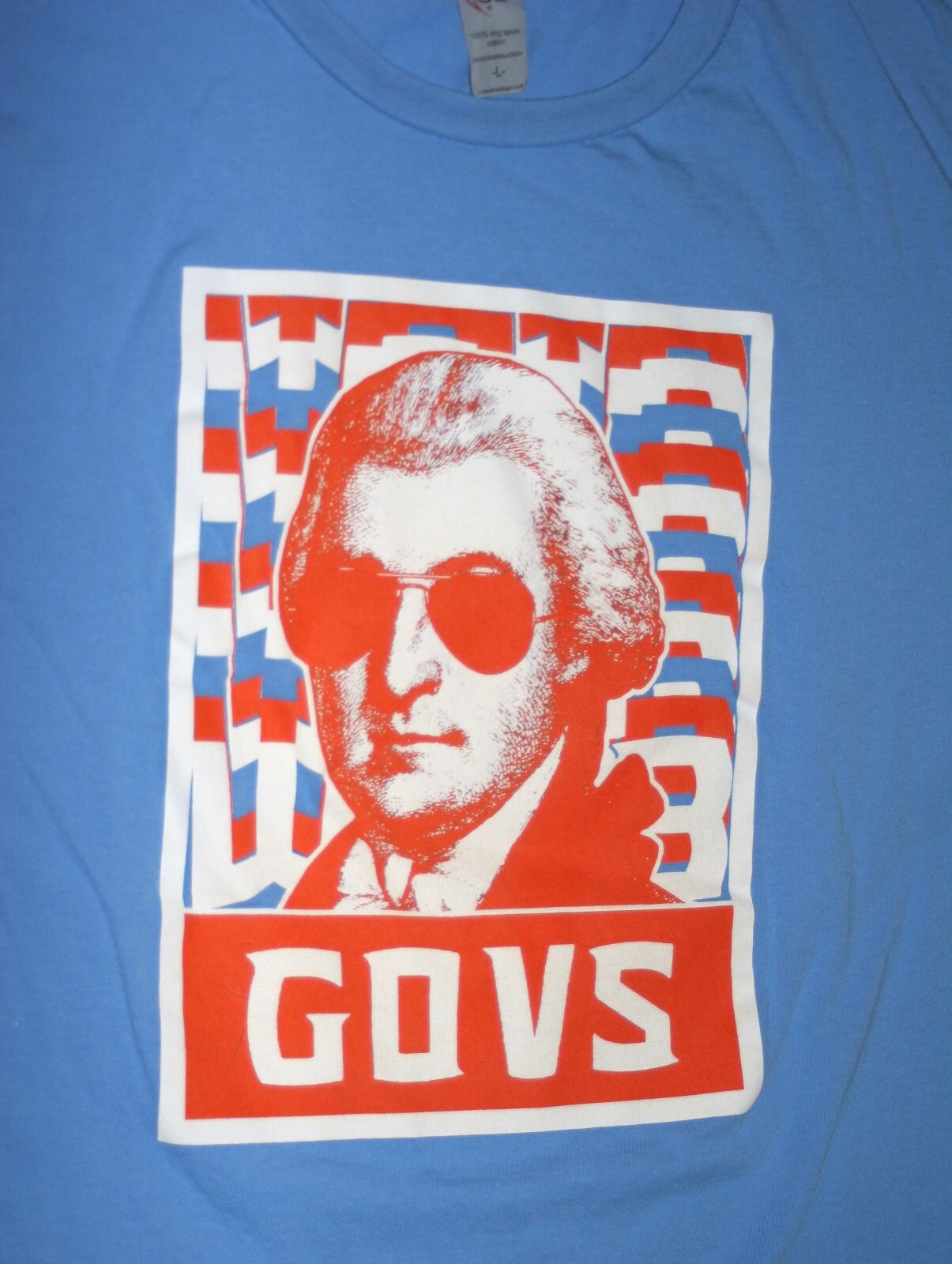GOVS Cotton Heritage T-Shirt Soft 100% Ring Spun Cotton Men&rsquo;s Large Nice