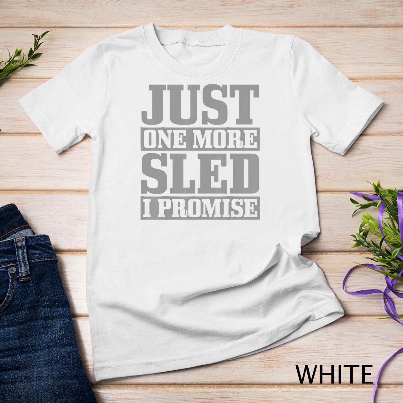 Snowmobile Motor Sled Funny Snowmobiling Gift for Men Women Unisex T-shirt