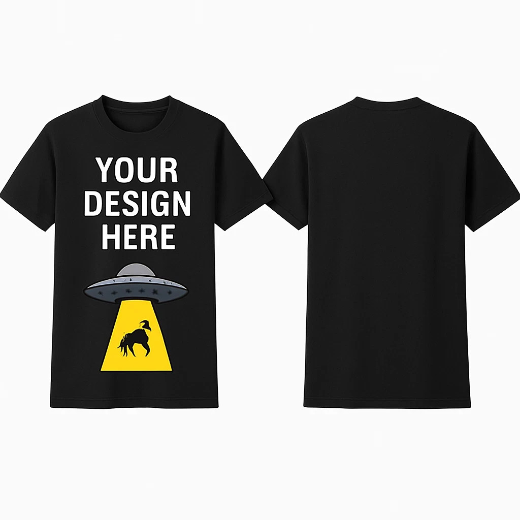 Personalized Photo T-shirt Custom Picture Gifts Your Image and Text Here S-3XL