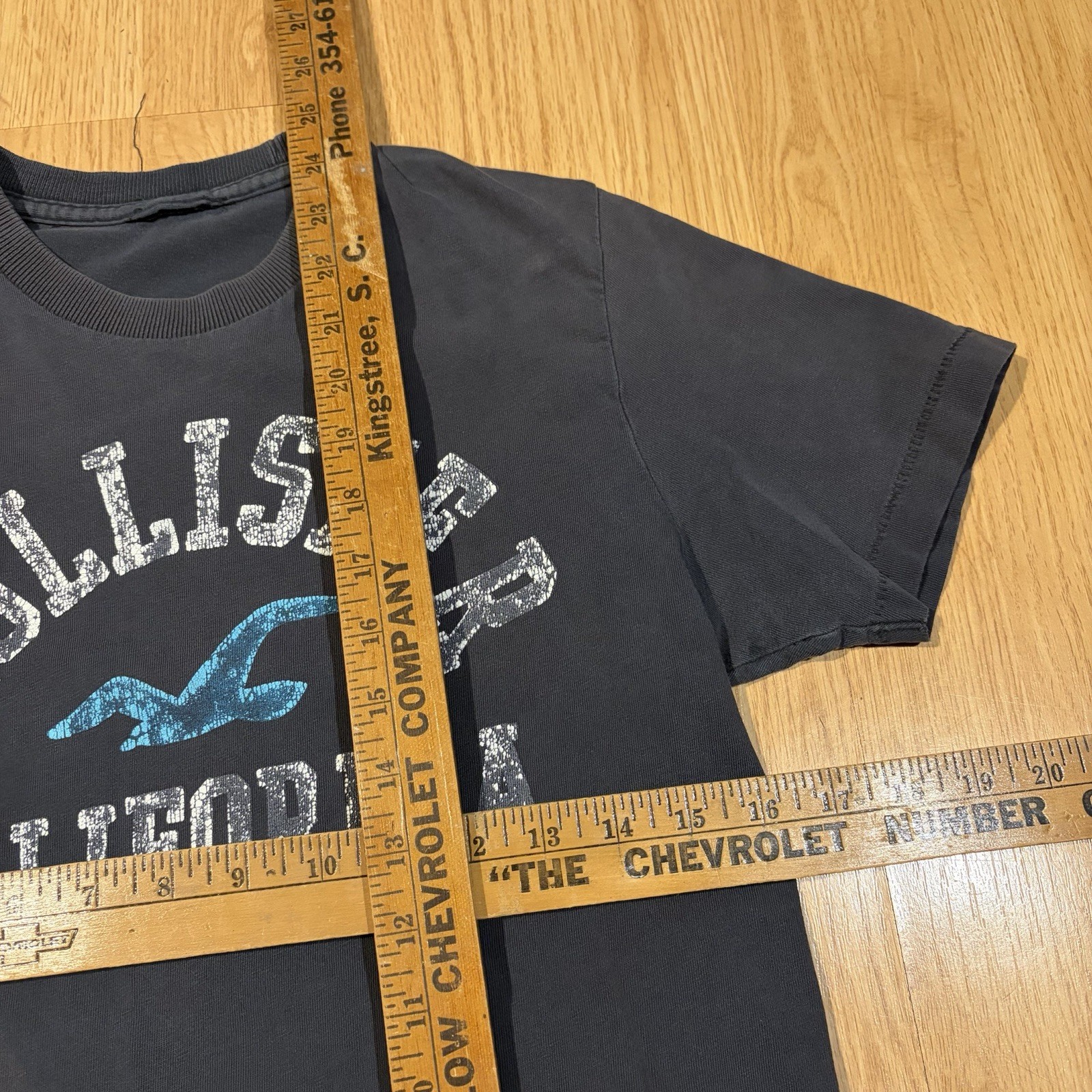 Hollister California Mens Y2k Shirt Medium Bird Logo Graphic Size Small Y2k
