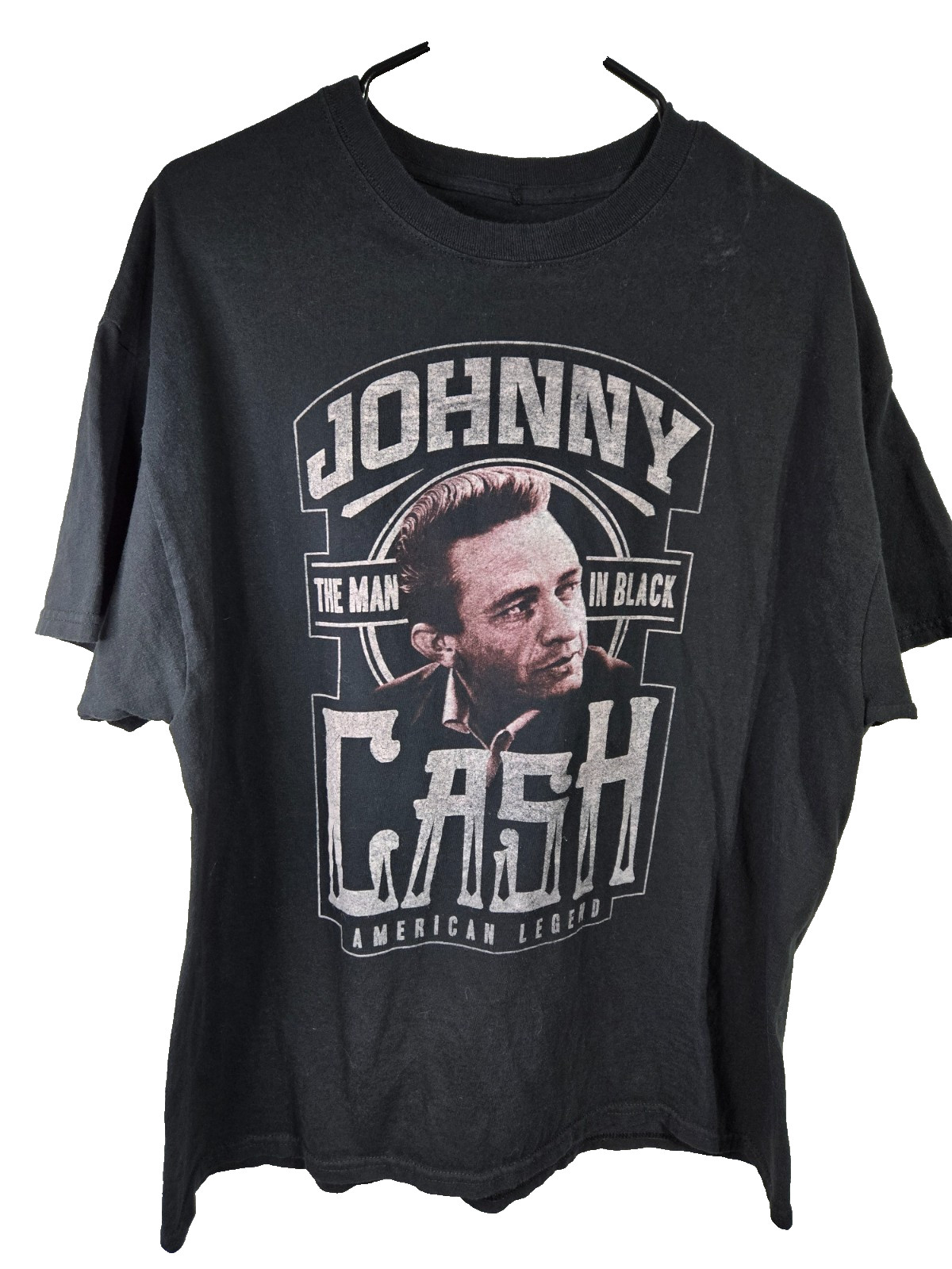 Johnny Cash T-Shirt Men&rsquo;s Size XL The Man In Black Rock Country Music Artist Tee