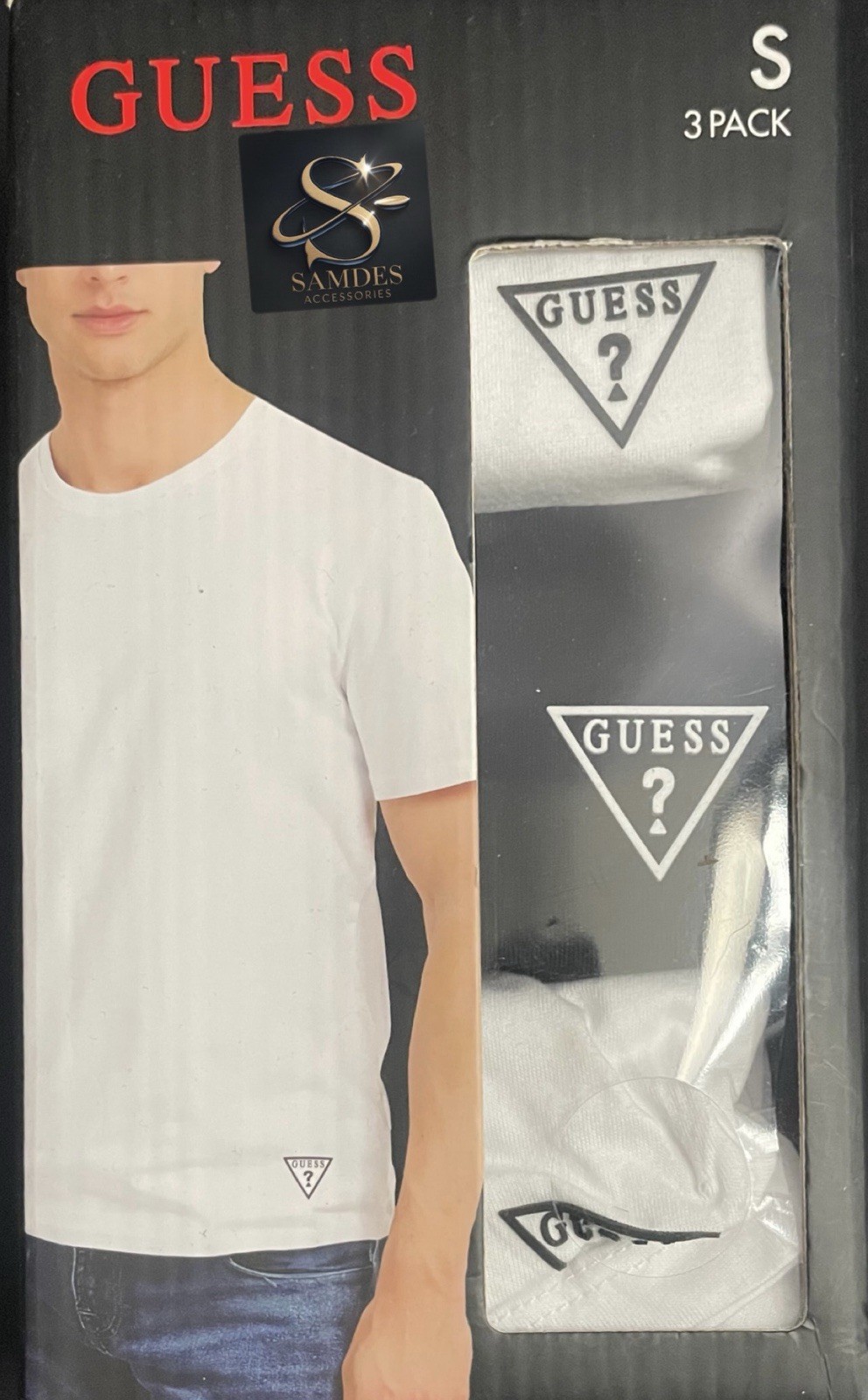 PUMA 3pack ClassicFit Premium CrewNeck Shirt(M,L,XL)Up to25%off,white,gray,black